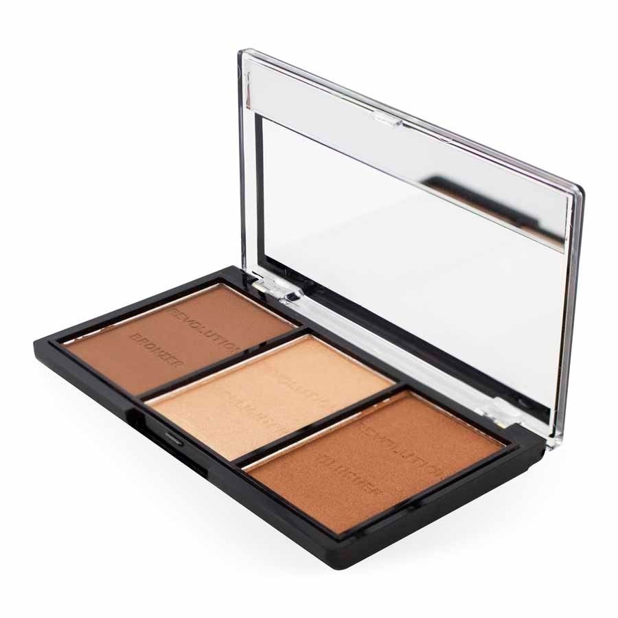 REVOLUTION - Ultra Sculpt & Contour Kit Light/Medium C04 Konturování 11 g Korálová dámské