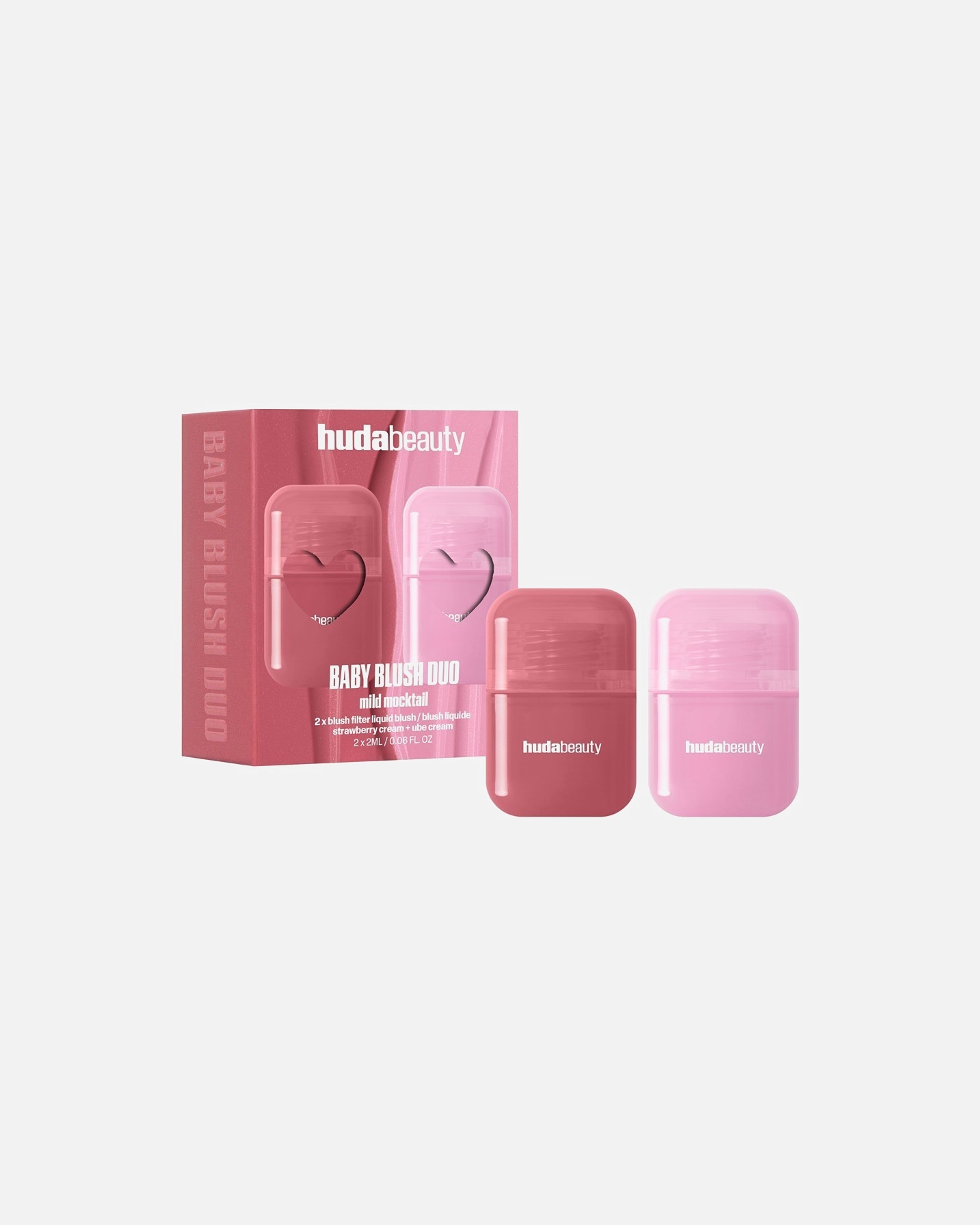 Sada make-upu na pleť po UnisexHUDA BEAUTY#INNERBEAUTYBaby Blush Duo Mild Mocktail1 kus