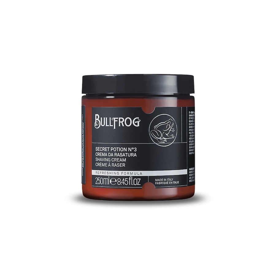 Bullfrog - Secret Potion č. 3 – osvěžující holicí krém Krémy na holení a depilaci 250 ml dámské
