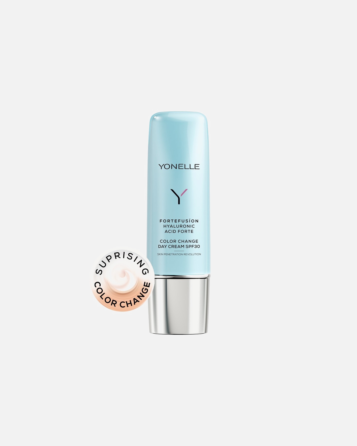 Krém na obličej po Pro ženyYONELLEFORTEFUSIONHyaluronic Acid Forte Color Change Spf3050 ml