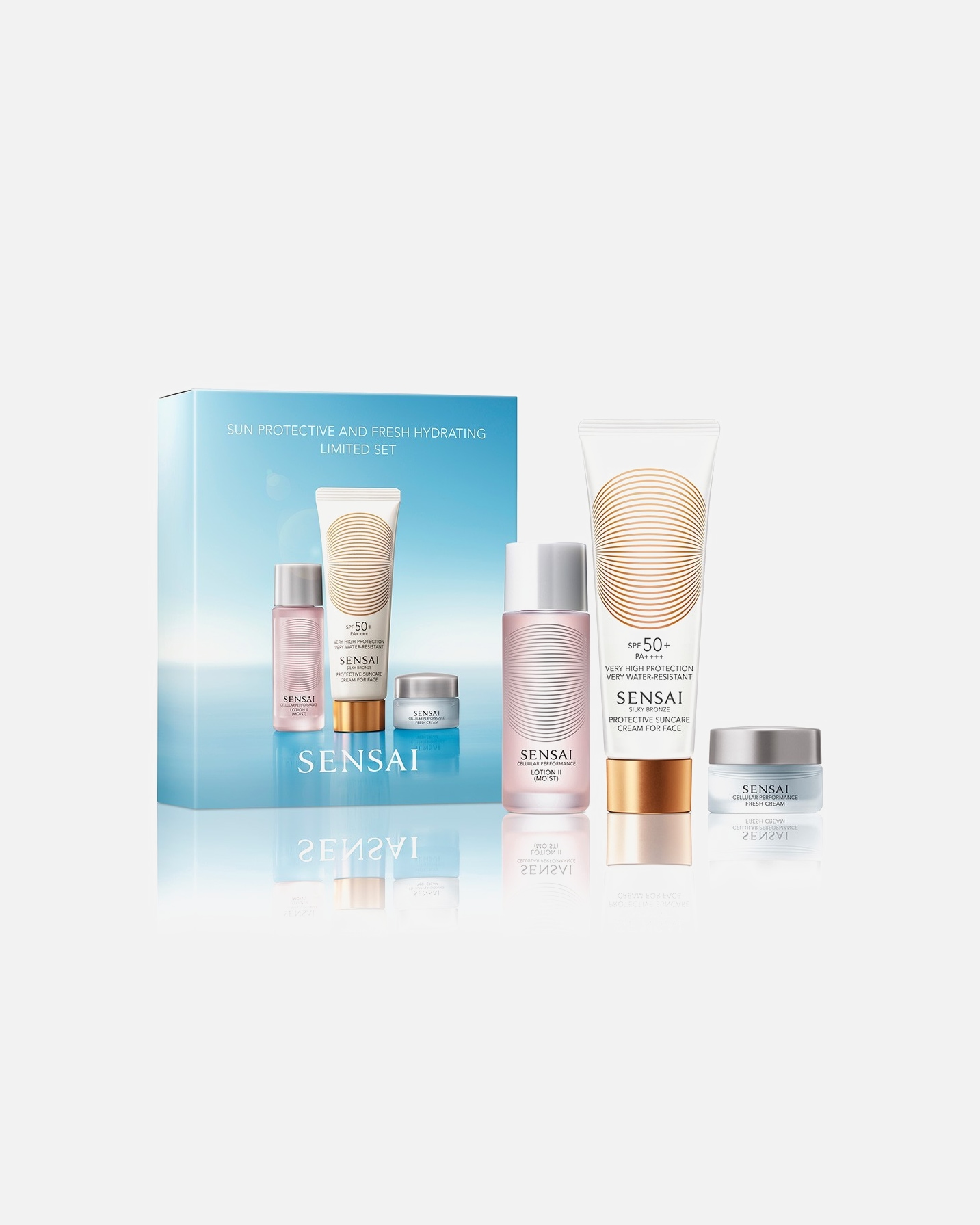 Skincare sada po UnisexSENSAI Silky BronzeSUN PROTECTIVE AND FRESH HYDRATING LIMITED SET1 kus