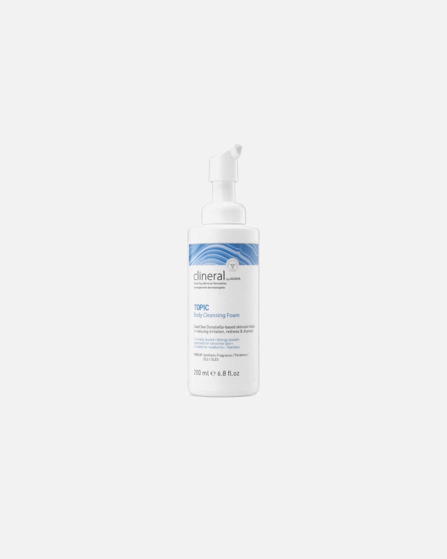 Čistící pěna na obličej po UnisexAHAVA#INNERBEAUTYTOPIC Body Cleansing Foam200 ml