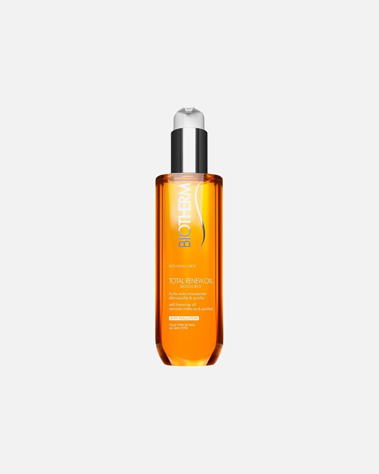 Čisticí olej na obličej po UnisexBiothermBiosourceTotal Renew Oil200 ml