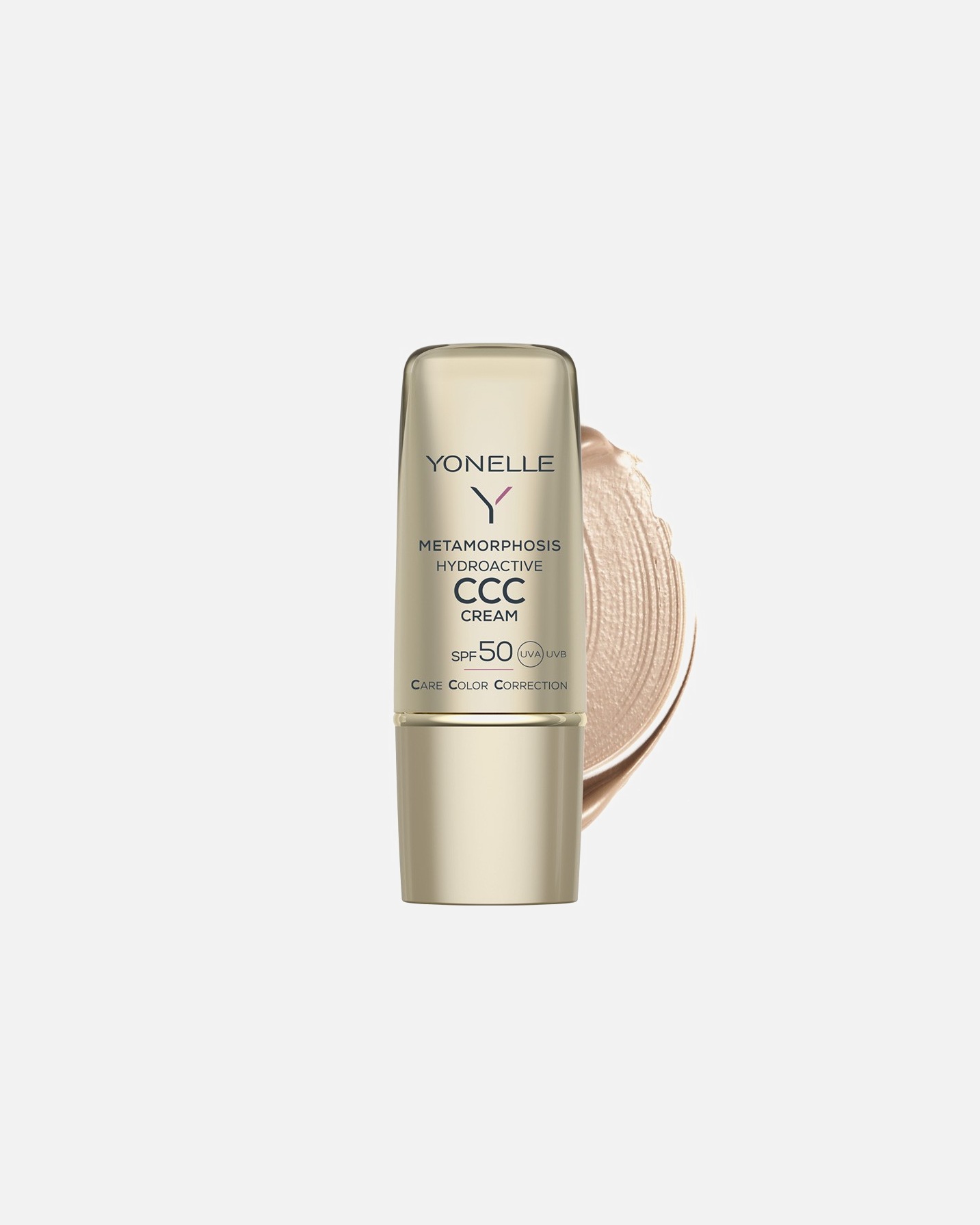 CC krém po Pro ženyYONELLEMETAMORPHOSISHydroactive Ccc Cream Spf503 Gold Tan