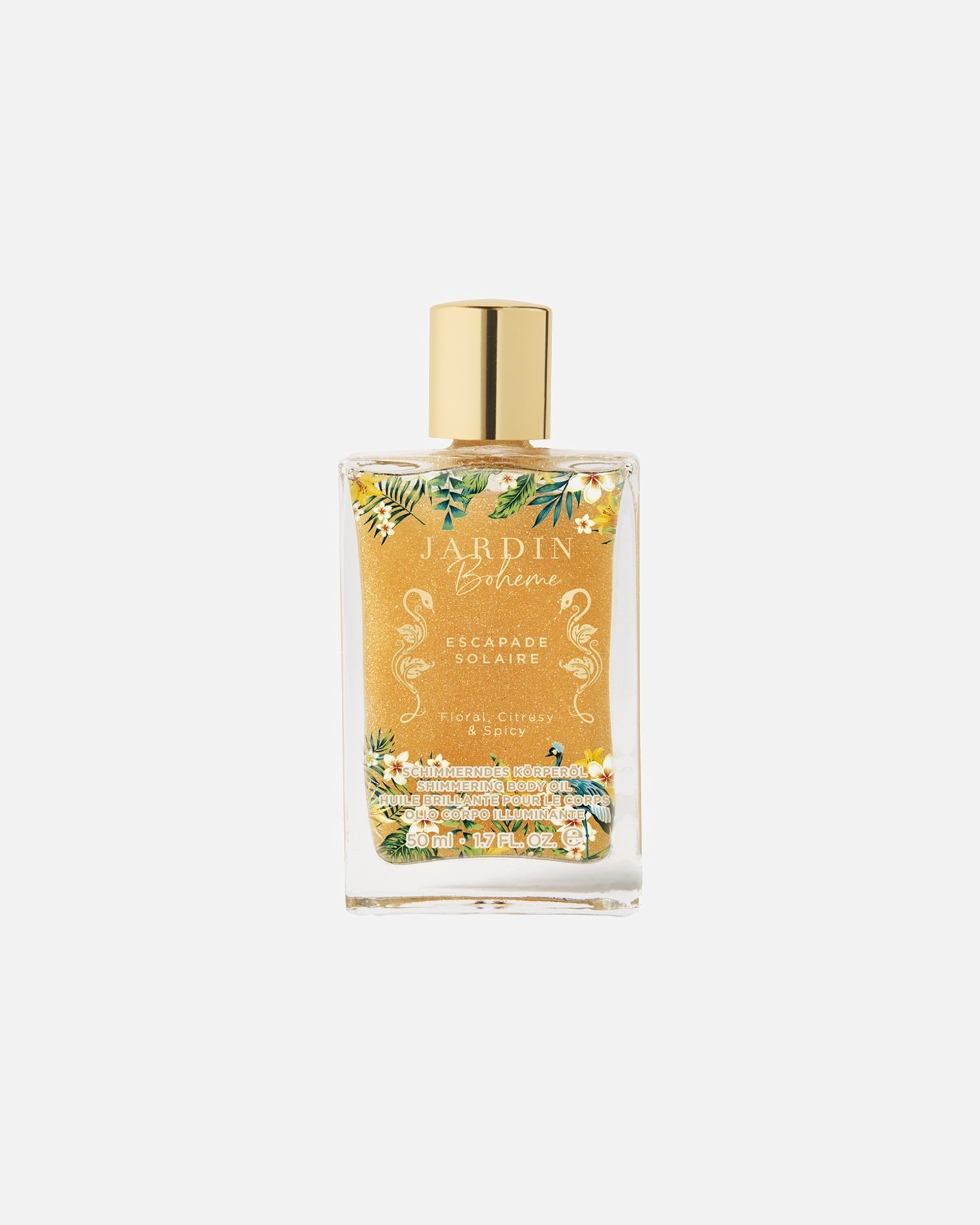 Tělový olej po Pro ženyJardin BohèmeEscapadeSolaire Shimmer Body Oil50 ml