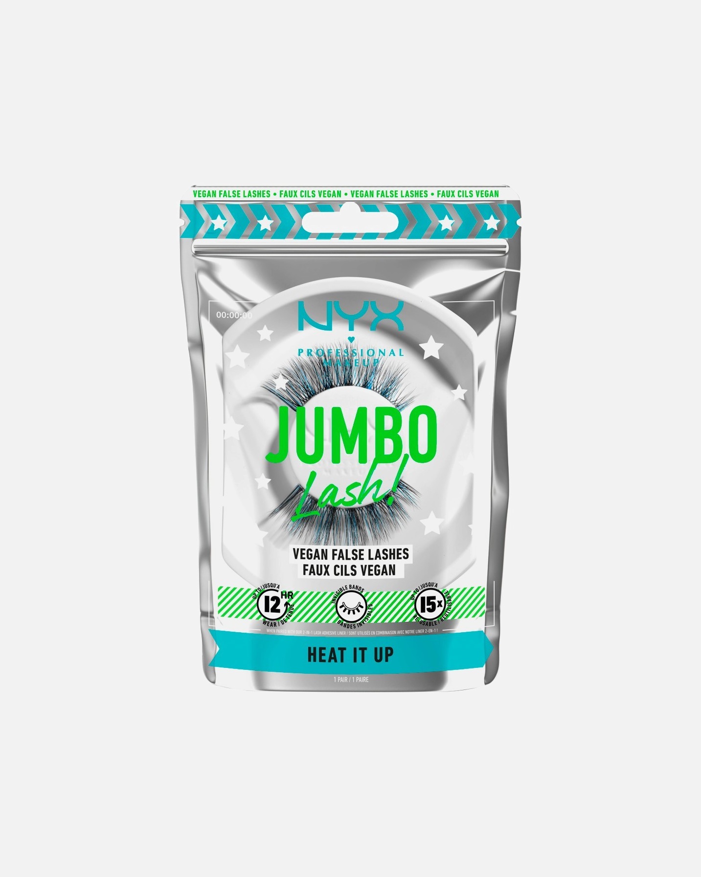 Umělé řasy po UnisexNYX Professional MakeupHalloween - Cirque du SoleilHeat it Up