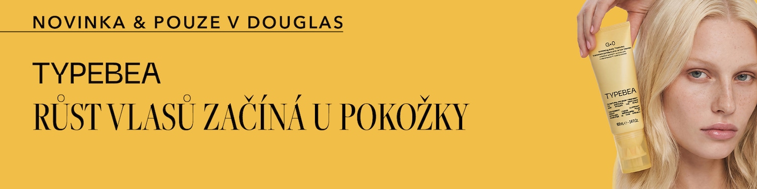 Objevte novinku TYPEBEA, která je dostupná exkluzivně v Douglas, a podpořte růst vlasů již od kořínků.