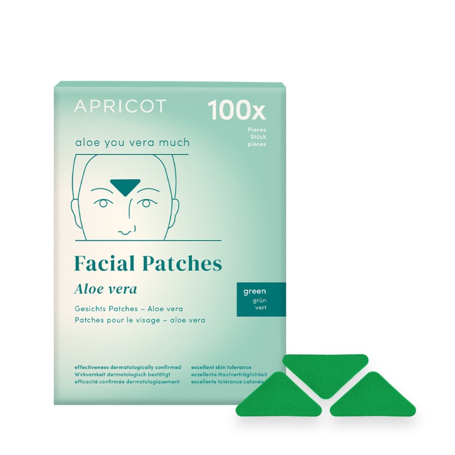 Apricot - Obličejové náplasti s aloe vera Masky proti vráskám 100 g unisex