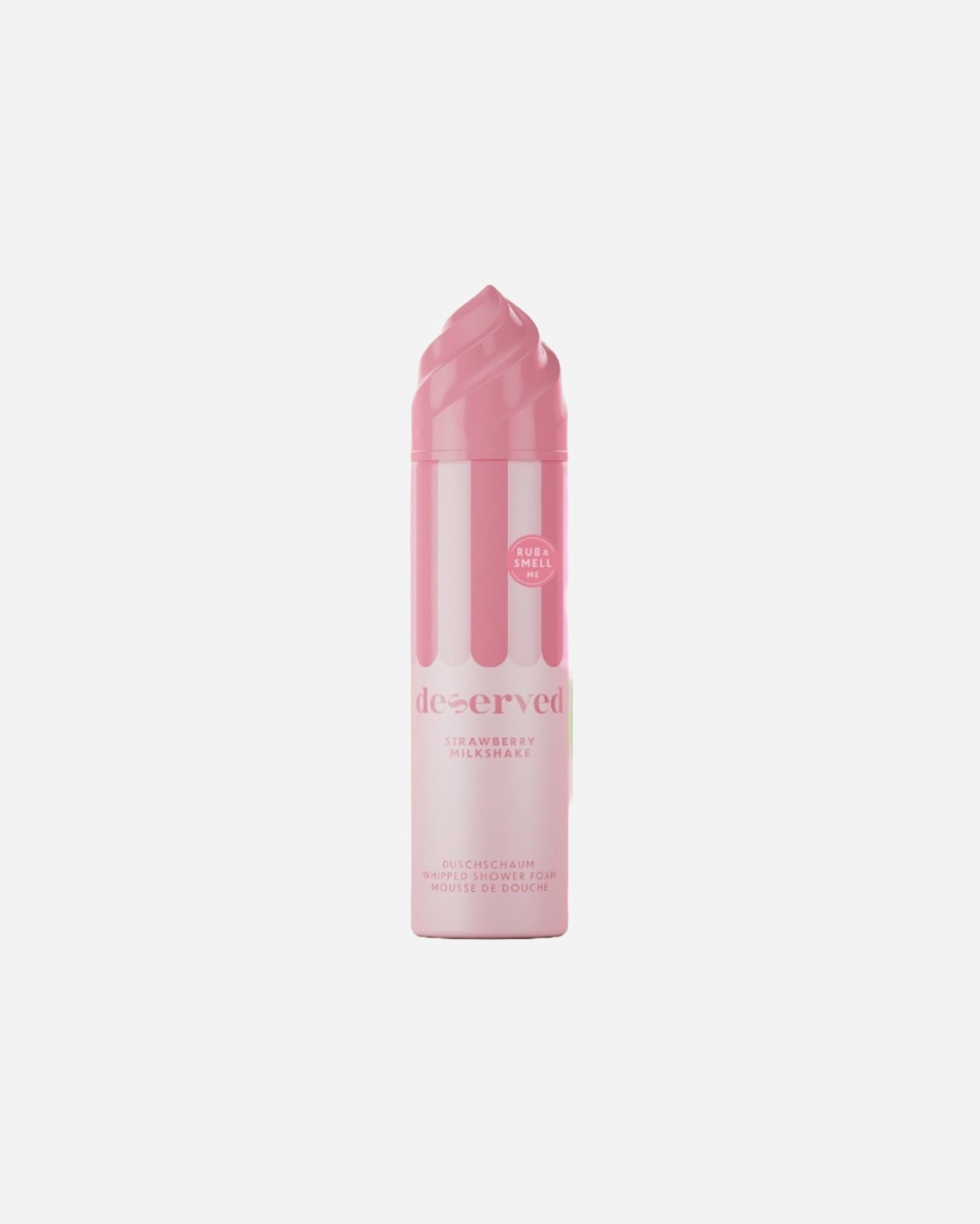 Sprchová pěna po Pro ženyDeservedDefault Brand LineDD Whipped Shower Foam Strawberry Milkshake250 ml