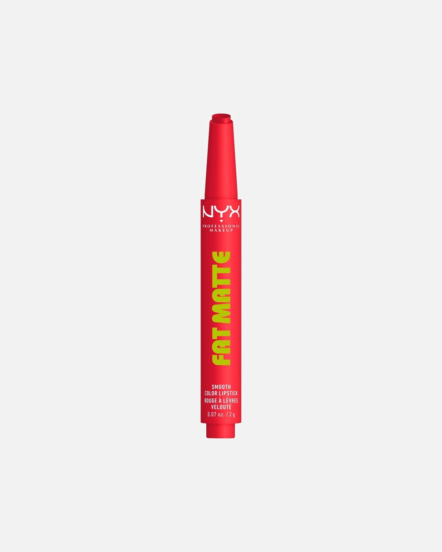 Rtěnka po UnisexNYX Professional Makeup#INNERBEAUTYFat Matte Smooth Color Lipstick matný balzám na rty2 g