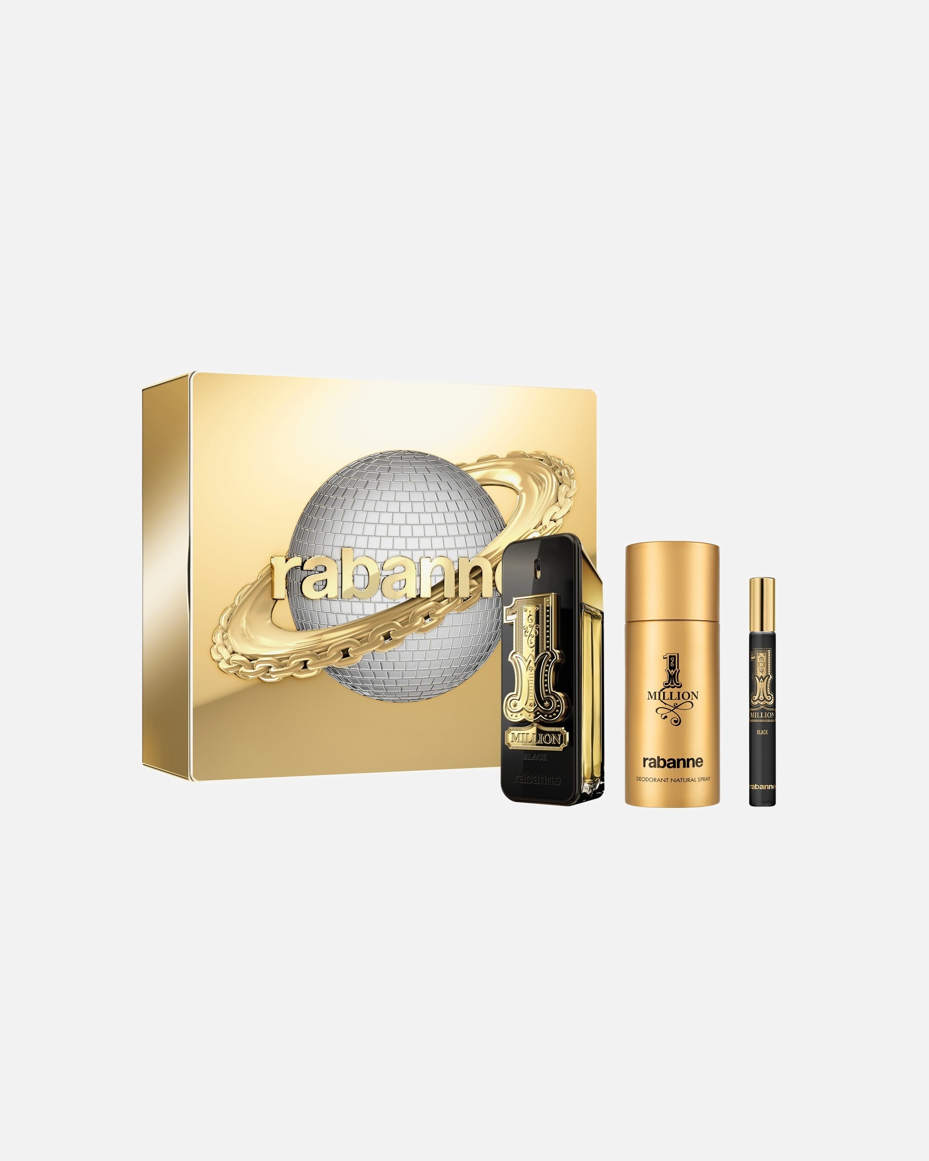 Vonná sada po Pro mužeRabanne1 MillionEau de Parfum Gift Set1 kus