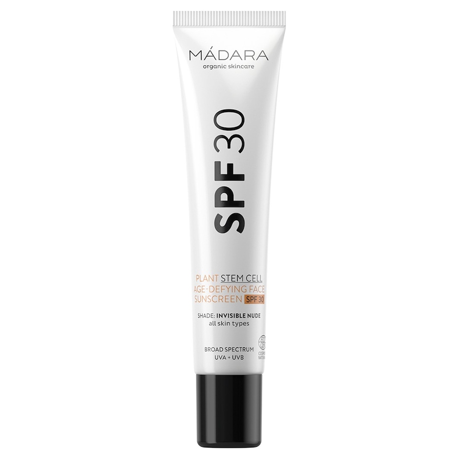 MÁDARA - Plant Stem Cell Age-Defying Face Sunscreen Spf 30 Opalovací krémy 40 ml unisex