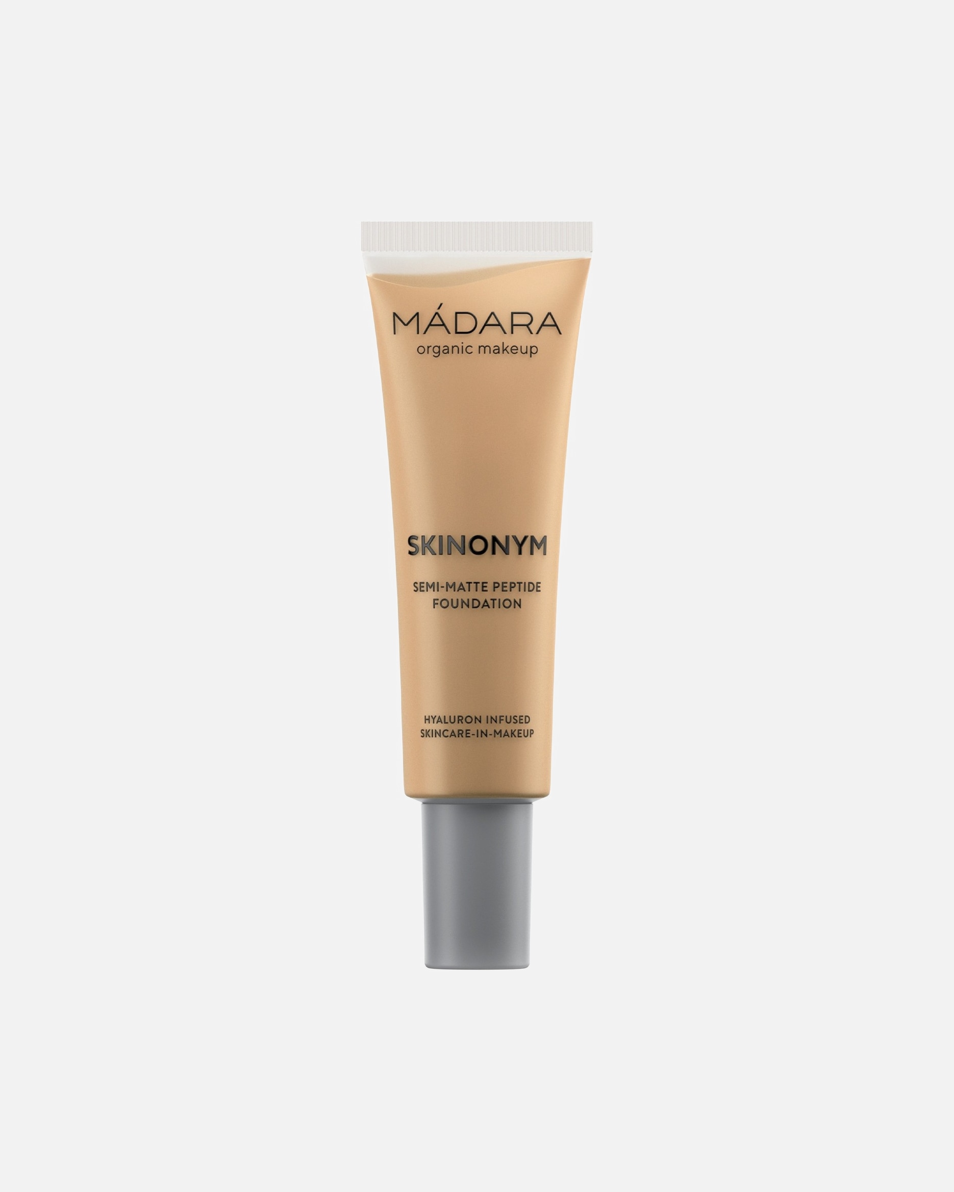 Primer po Pro ženyMÁDARA#INNERBEAUTYSKINONYM Polomatný Make-up s peptidyNr. 50 - Golden Sand