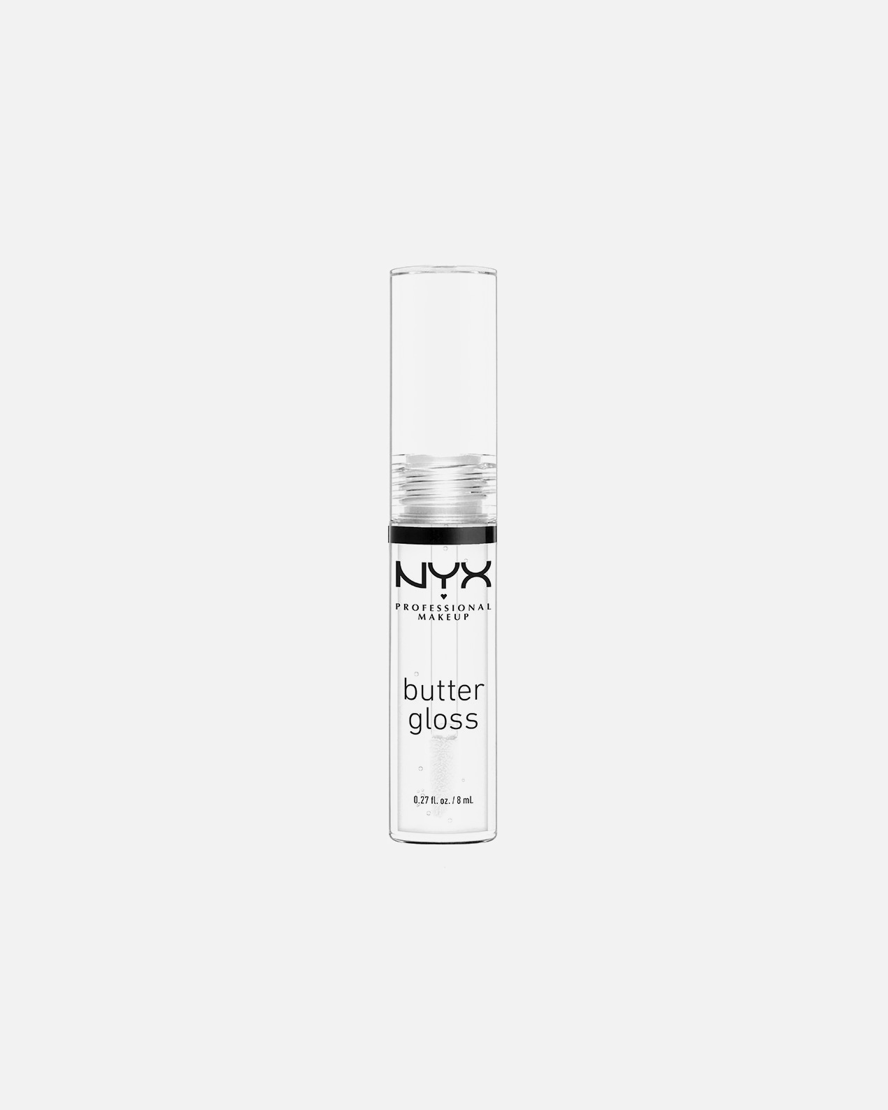 Lesk na rty po UnisexNYX Professional MakeupWeddingButter Lip Gloss 55 Licorice54 Sugar Glass