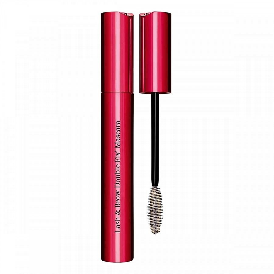 Clarins - Lash & Brow Double Fix Mascara Řasenky 8 ml Černá unisex