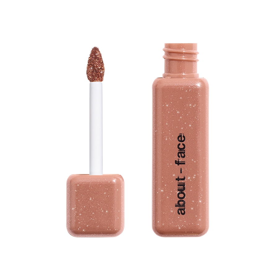 about-face - Fractal Glitter Eye Paint Oční stíny 4 ml Světle hnědá unisex