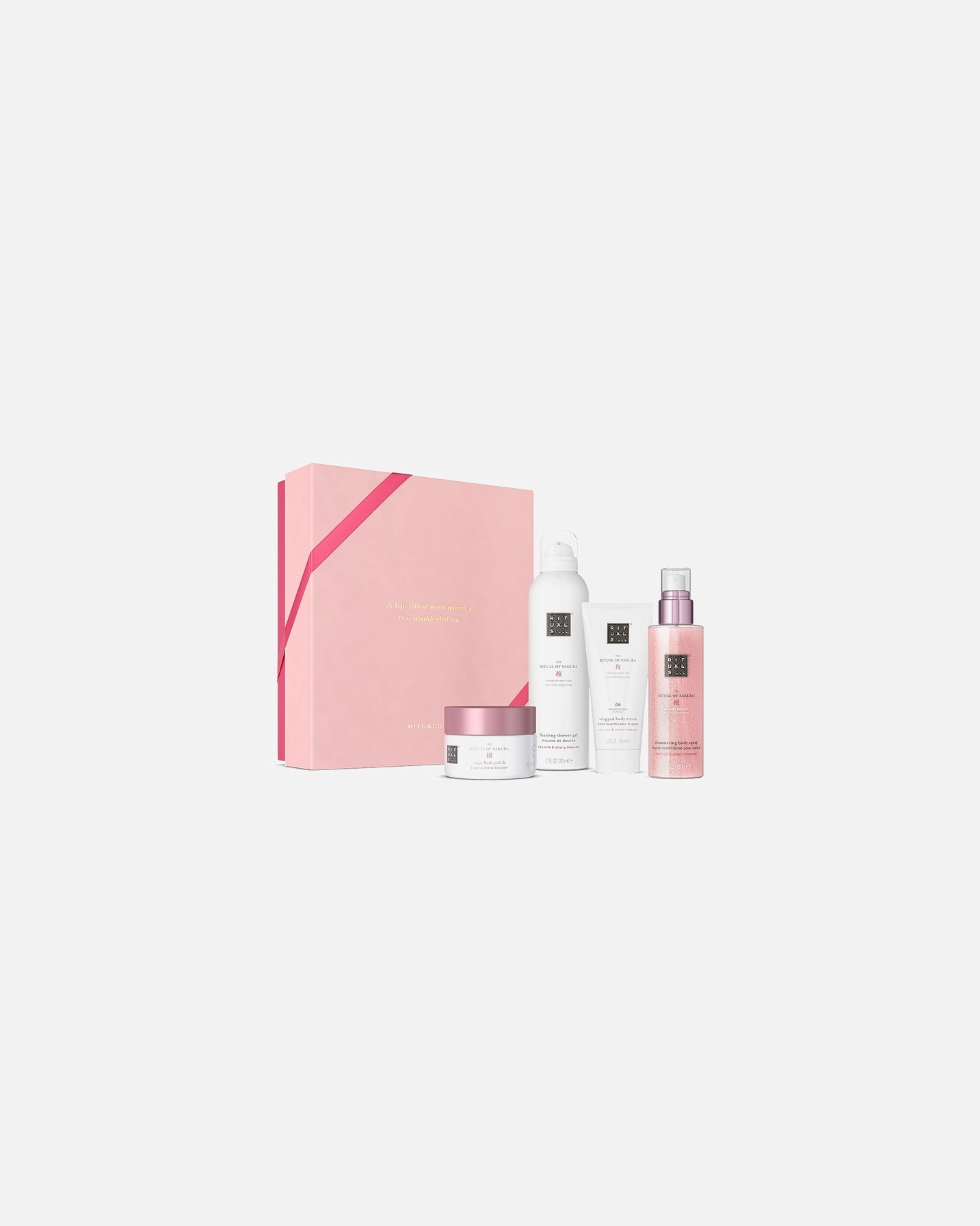 Sada tělové kosmetiky po Pro ženyRitualsThe Ritual of SakuraMedium Gift Set 20261 kus