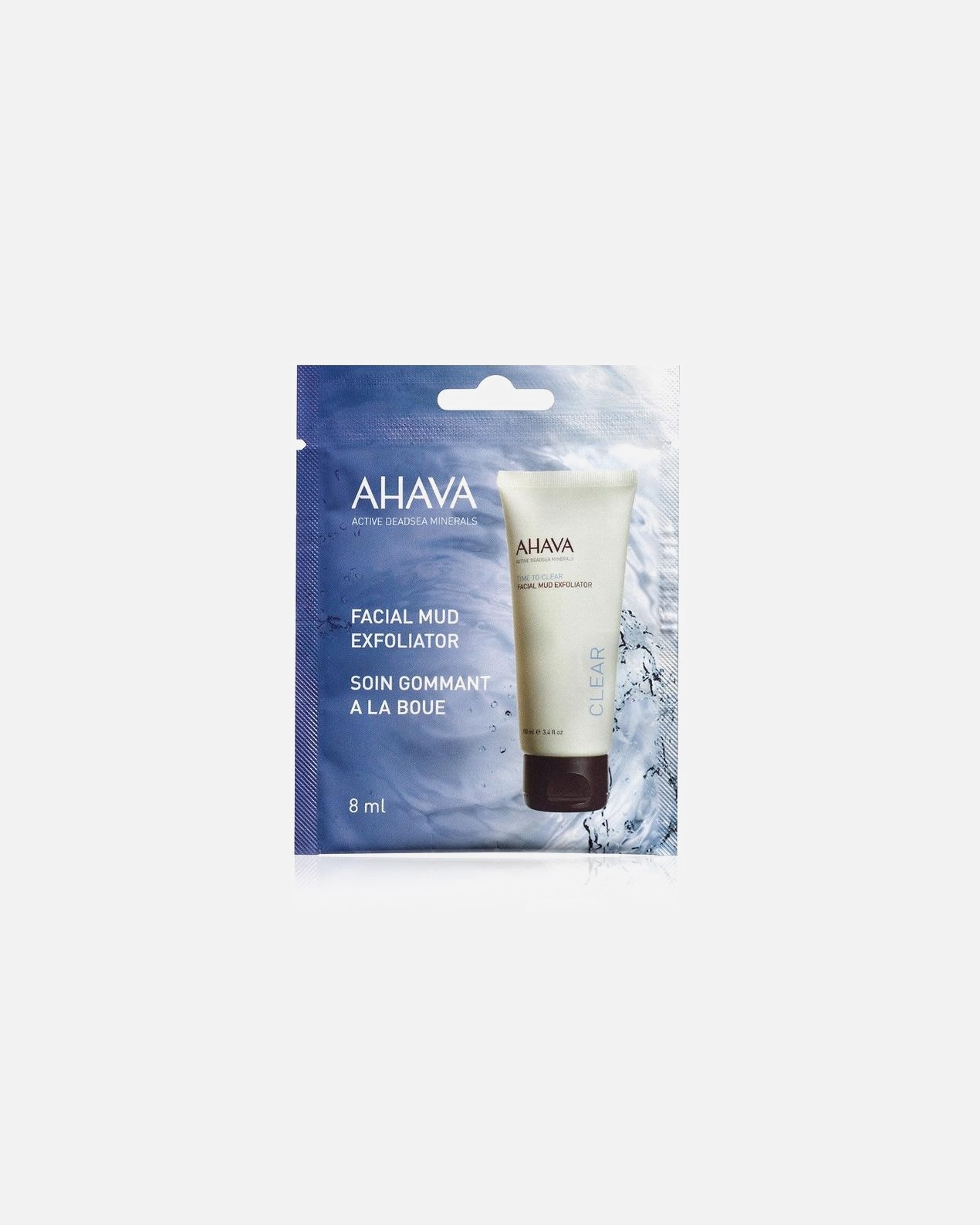 Pleťový peeling po Pro ženyAHAVA#INNERBEAUTYFacial Mud Exfoliator8 ml