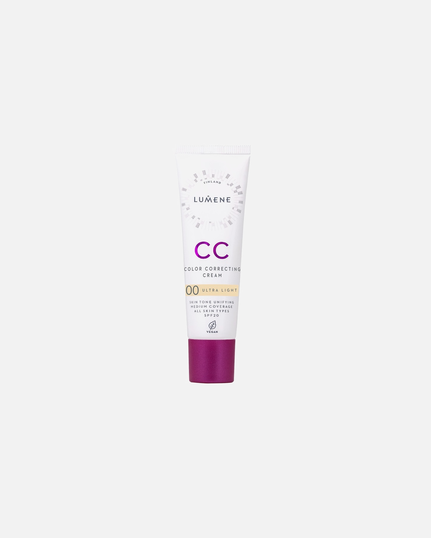 CC krém po UnisexLumene#INNERBEAUTYColor Correcting Cream SPF20ULTRA LIGHT