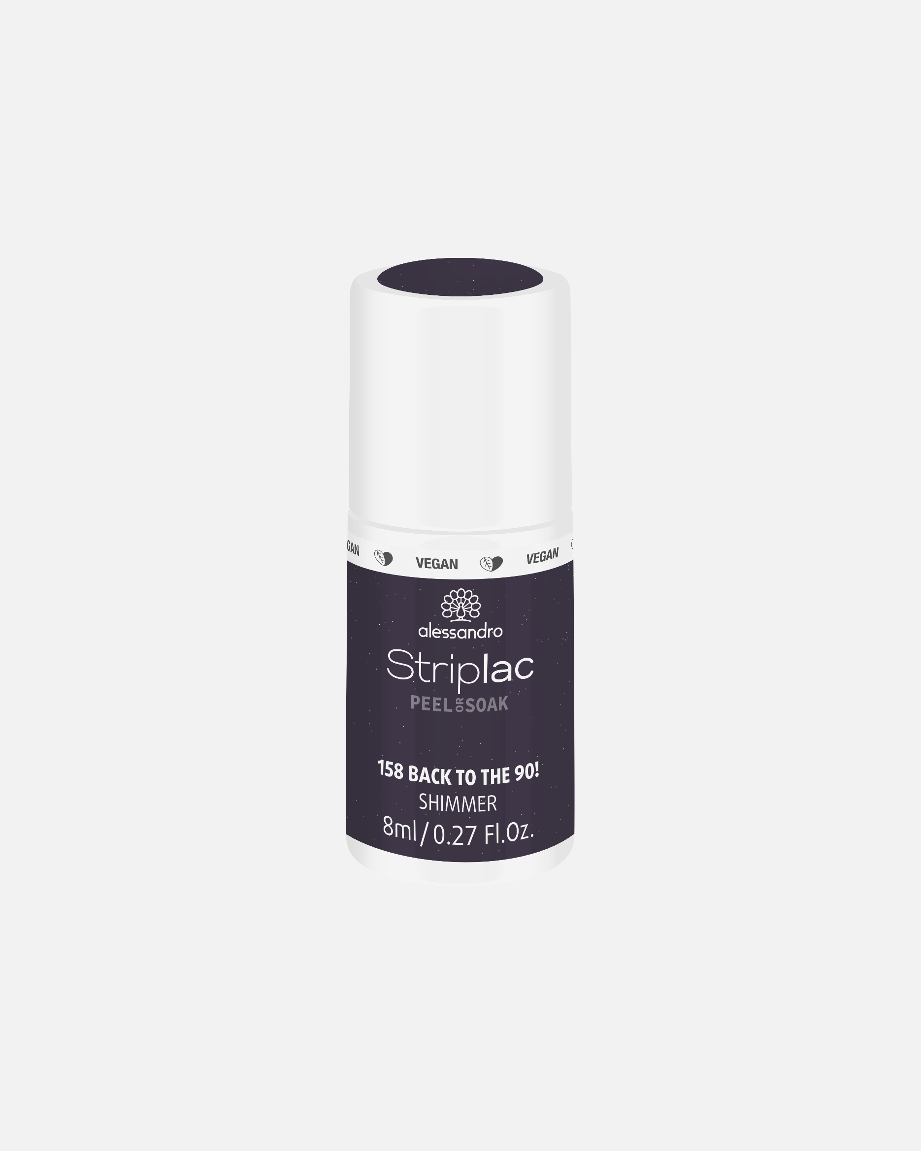 Lak na nehty po UnisexAlessandro#INNERBEAUTYNail Polish Colour Explosion158 - BACK TO THE 90