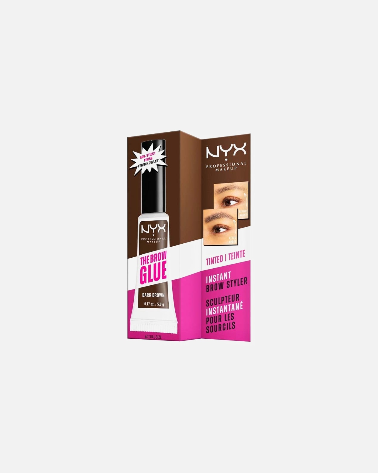 Gel na obočí po UnisexNYX Professional MakeupPride MakeupThe Brow Glue Instant Brow Styler04 Cool Brown