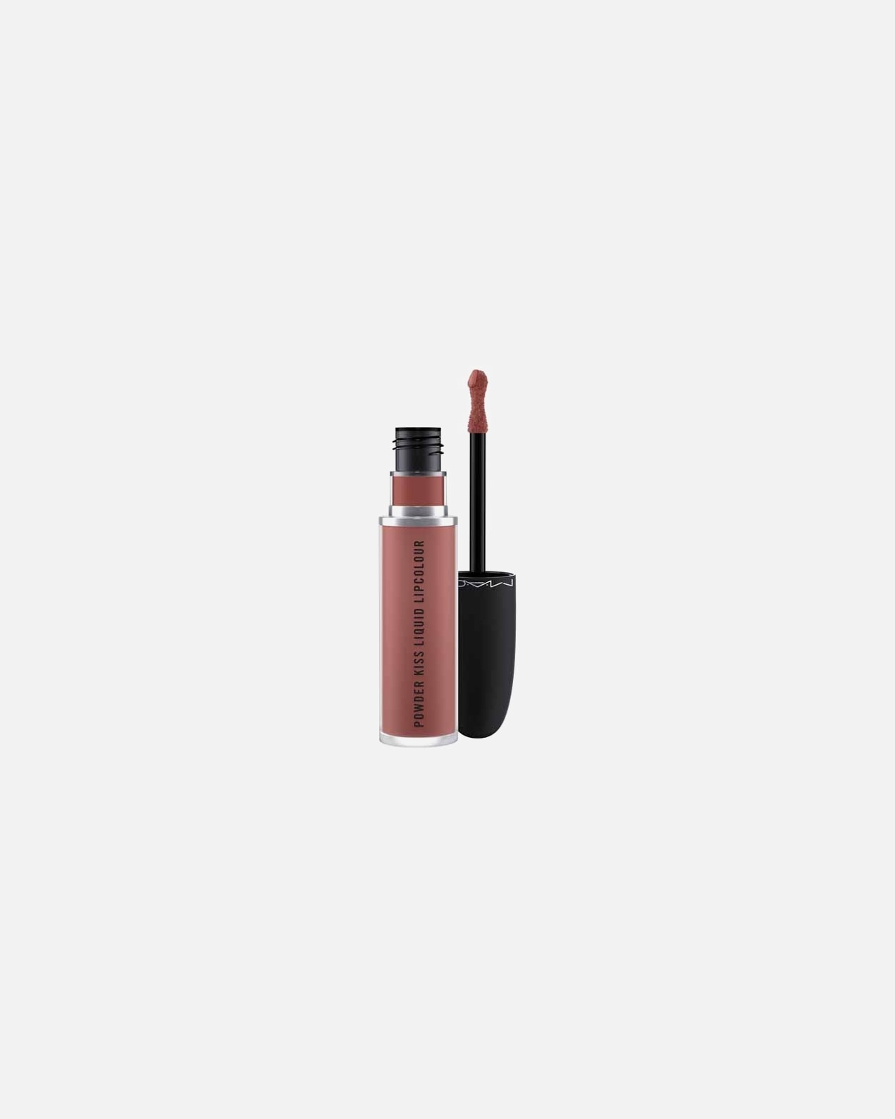 Barva na rty po UnisexMACPowder KissLiquid LipcolourOver The Taupe