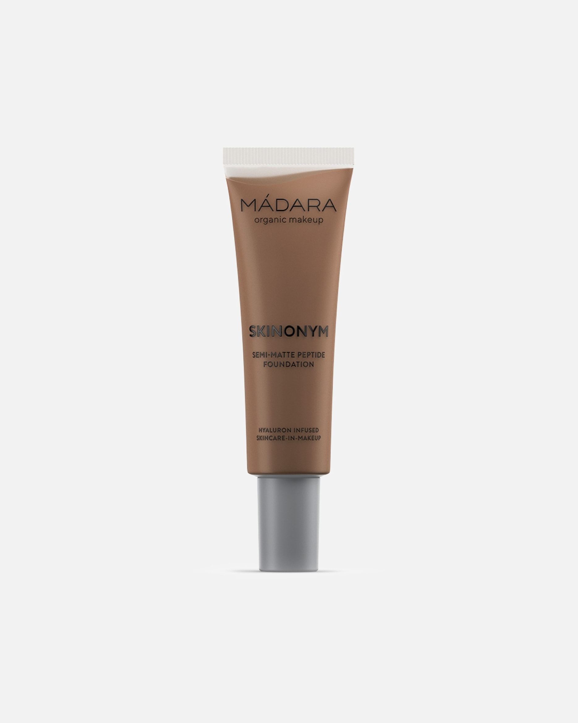 Make-up po UnisexMÁDARA#INNERBEAUTYSKINONYM Polomatný Make-up s peptidy90 - CHESNUT