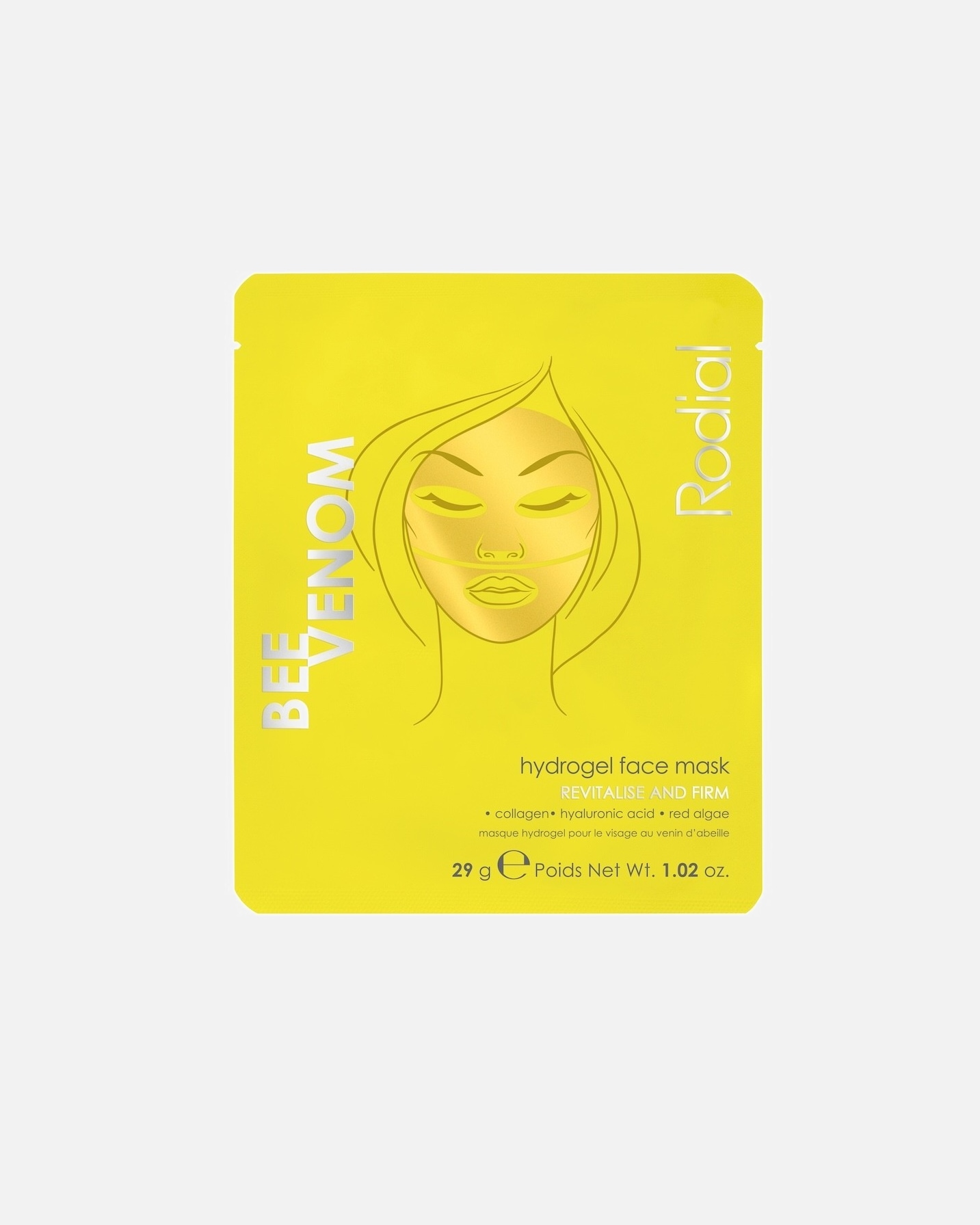 Plátýnková maska po UnisexRodialBee Venom maska na pleť32 g