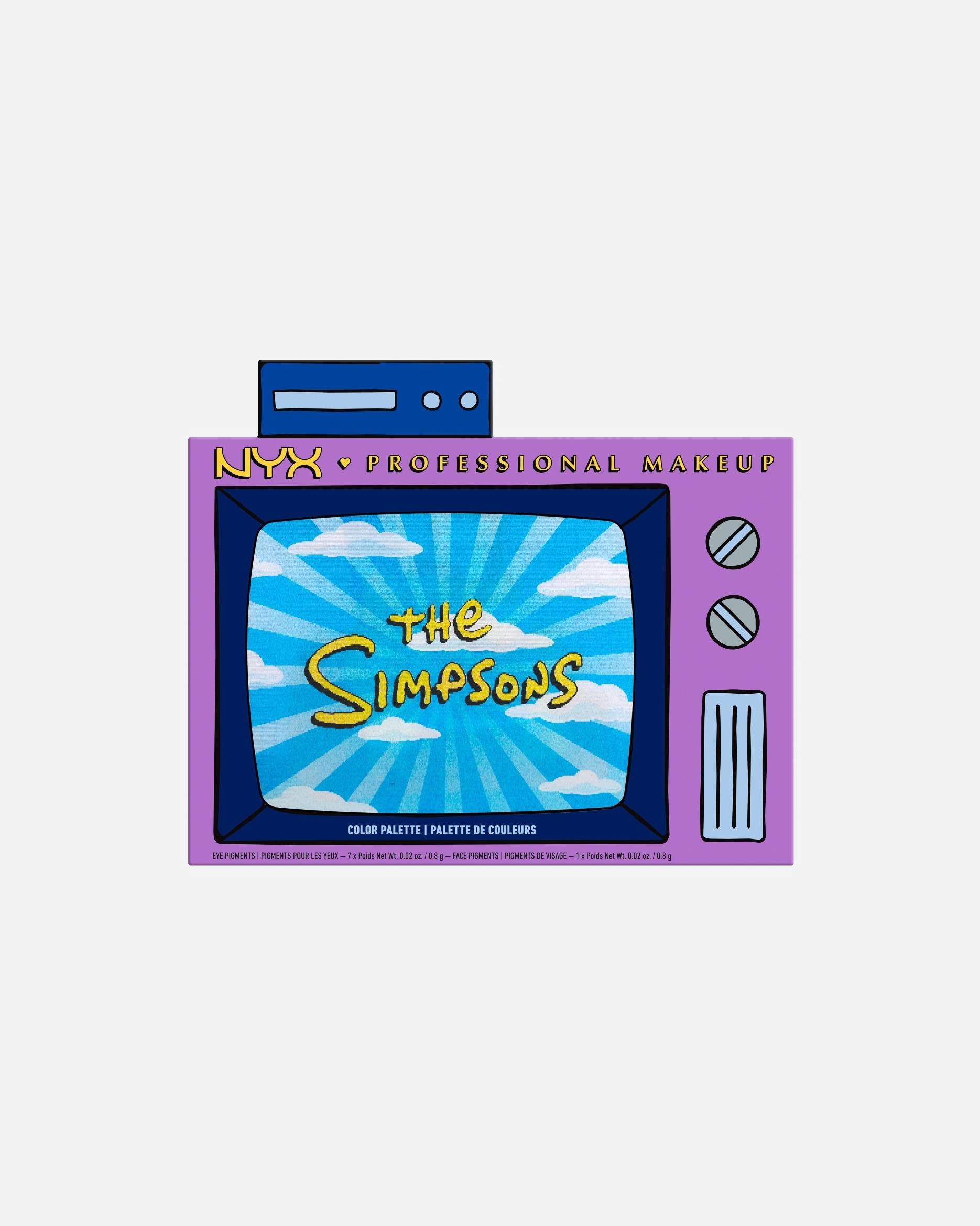 Oční stíny po Pro ženyNYX Professional MakeupSIMPSONSSimpsons Palette6.4 g
