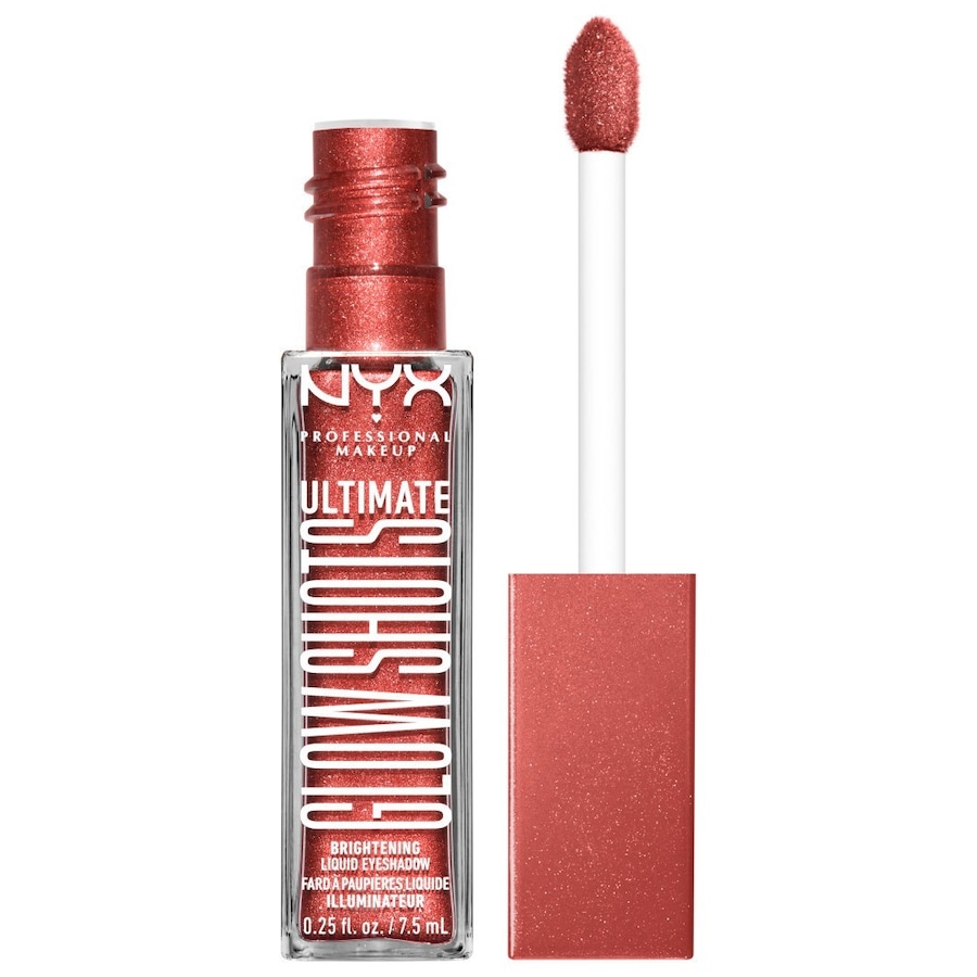 NYX Professional Makeup - Ultimate Glow Shots Oční stíny 7.5 ml Hnědá unisex