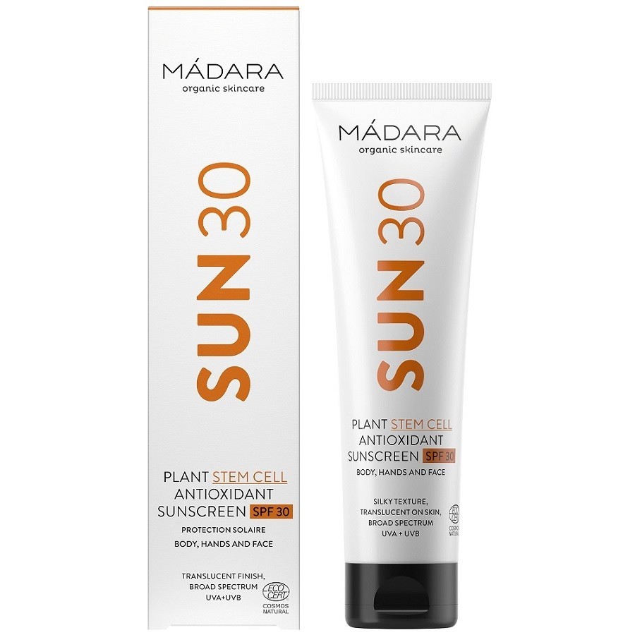 MÁDARA - Plant Stem Cell Antioxidant Sunscreen Spf 30 Opalovací krémy 100 ml unisex