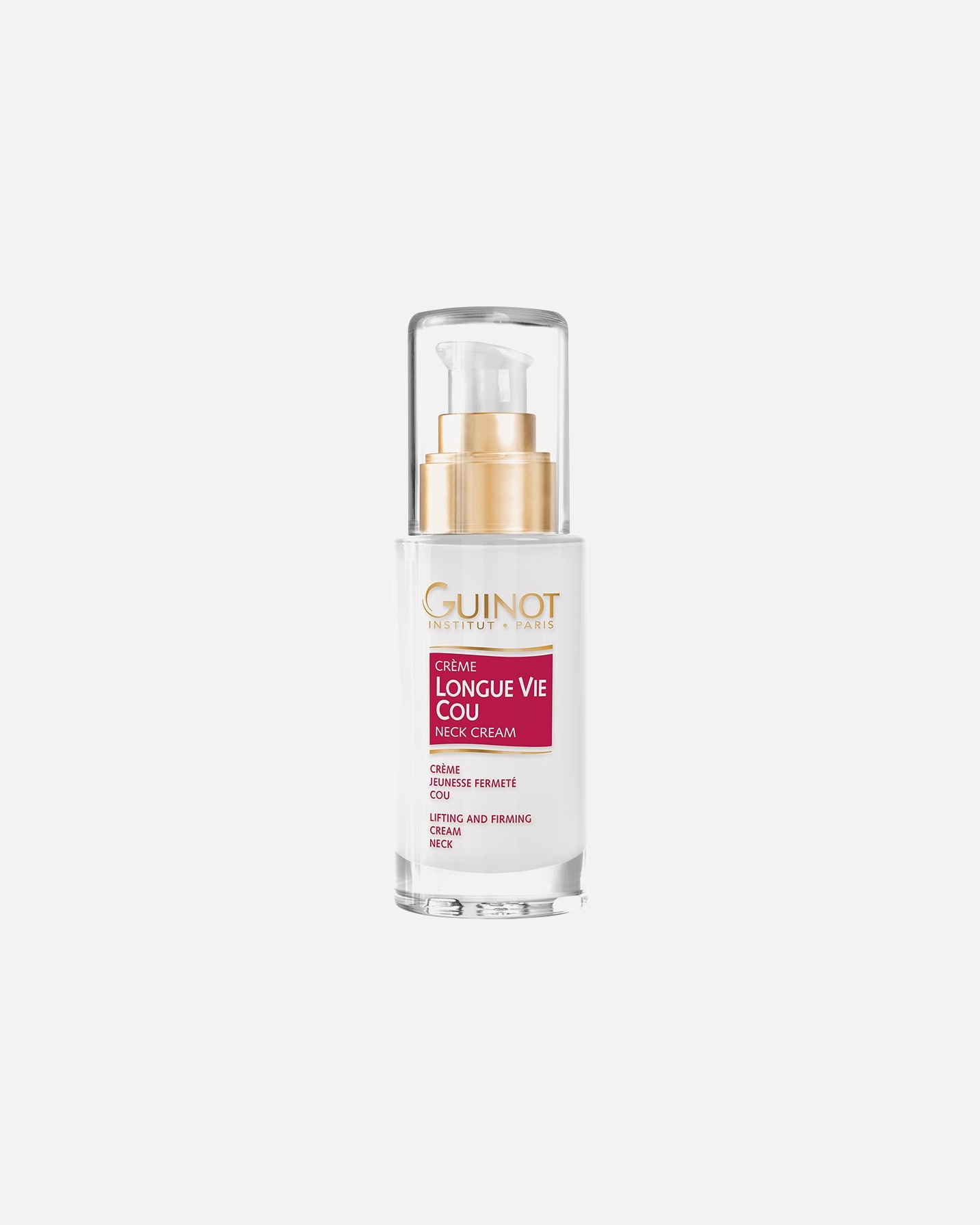 Péče o krk a dekolt po UnisexGuinotLongue Vie Neck Care30 ml