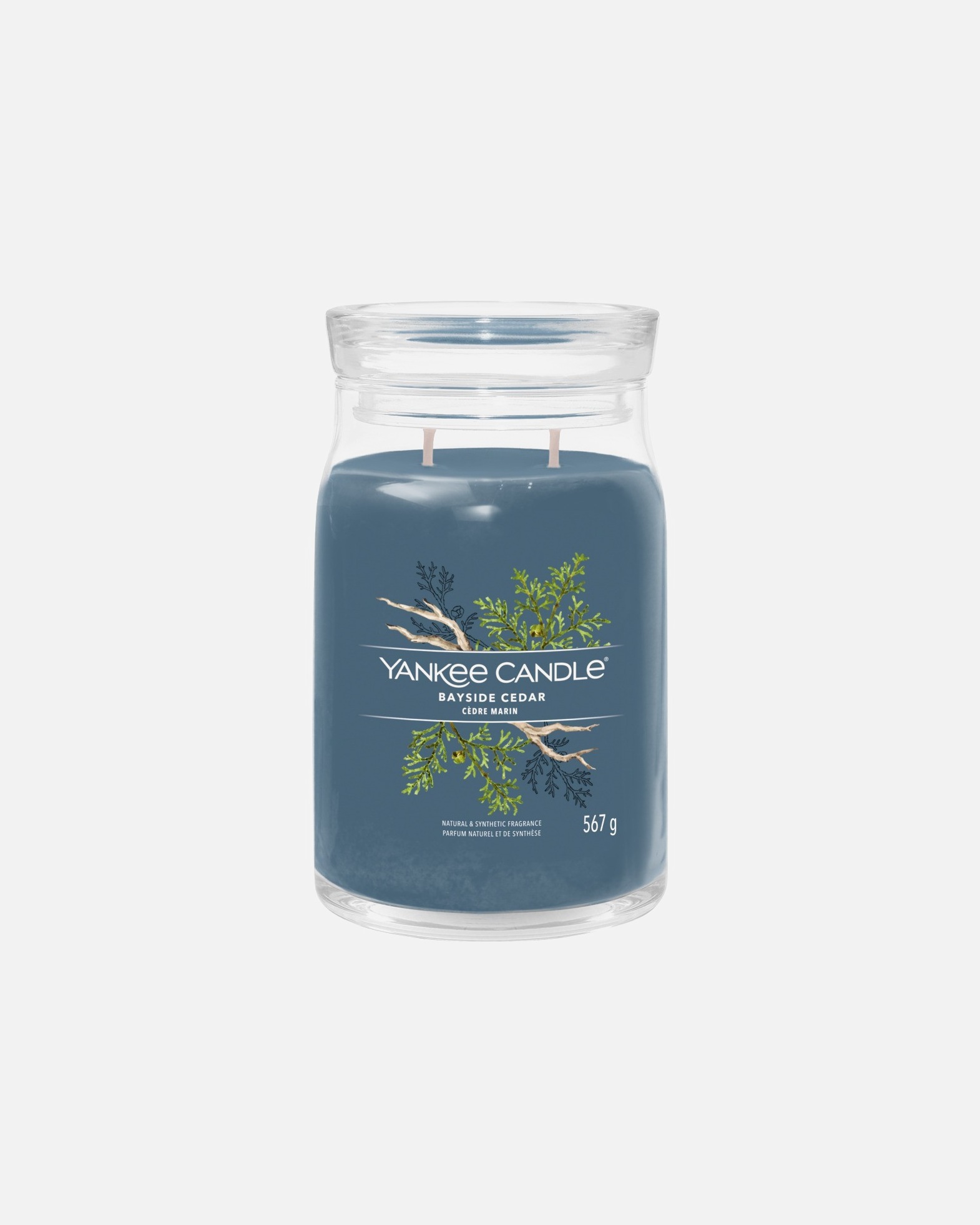 Svíčka po UnisexYANKEE CANDLE#INNERBEAUTYStřední svíčka 2knoty/Bayside Cedar567 g - Signature