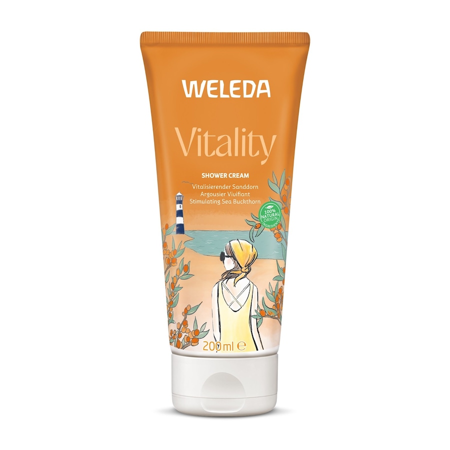 Weleda - Sanddorn Rakytníkový povzbuzující sprchový krém Sprchové gely 200 ml unisex