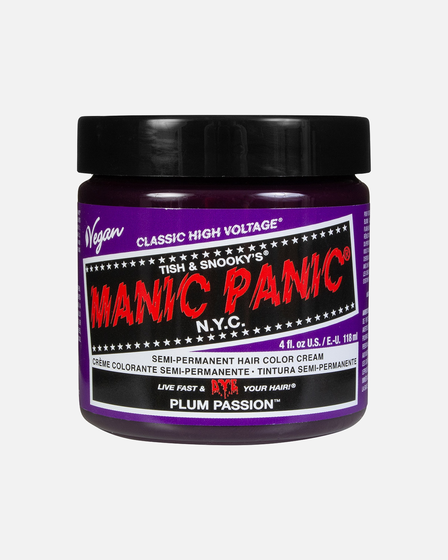 Přeliv po UnisexManic Panic#INNERBEAUTYHigh Voltage Classic Pillarbox Red118 ml