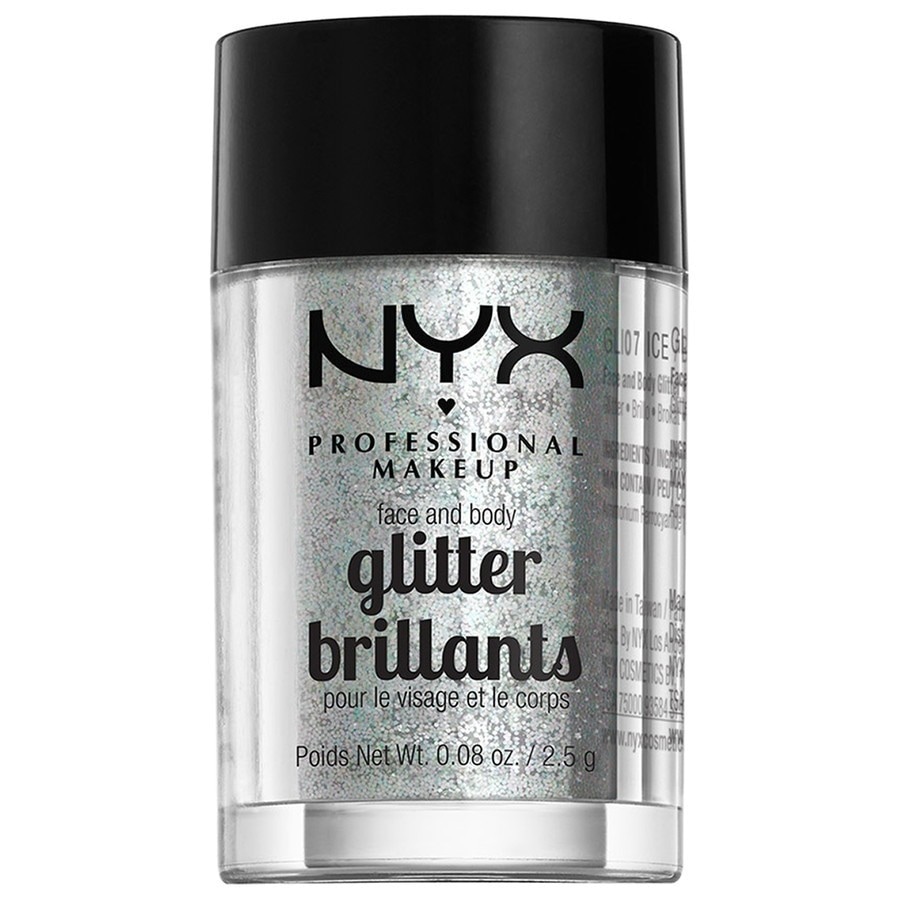 NYX Professional Makeup - Pride Makeup Glitter Quitter Oční stíny 2.5 g Bílá unisex