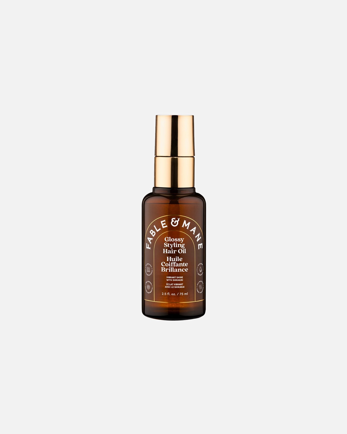 Olej na vlasy po UnisexFable & Mane#INNERBEAUTYGlossy Styling Hair Oil75 ml