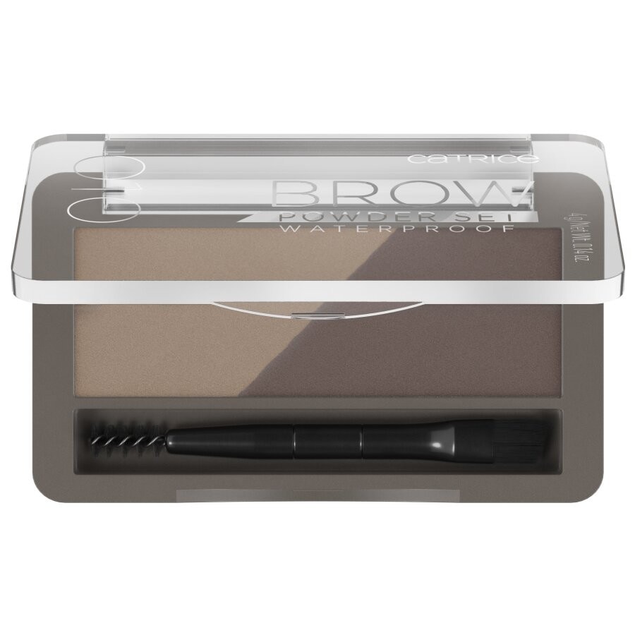 Catrice - Brow Powder Set Waterproof Pudry na obočí 4 g Šedá unisex