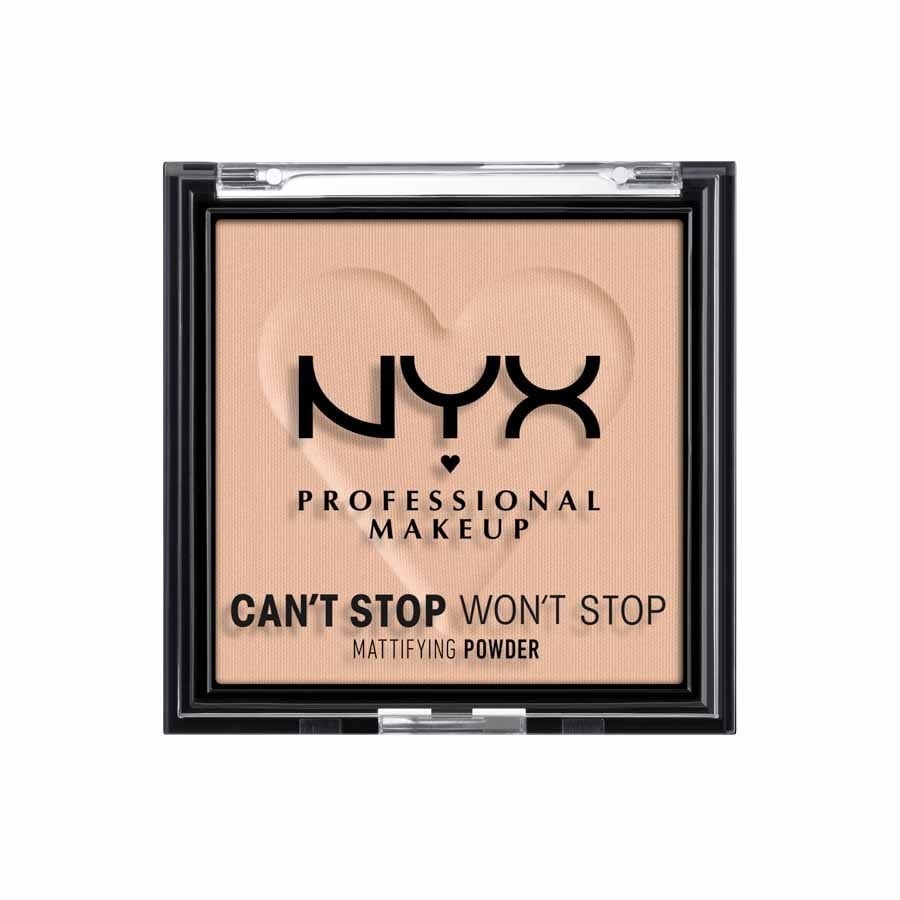 NYX Professional Makeup - Can´t Stop Won´t Stop Mattyfying Powder Pudry 6 g Béžová unisex