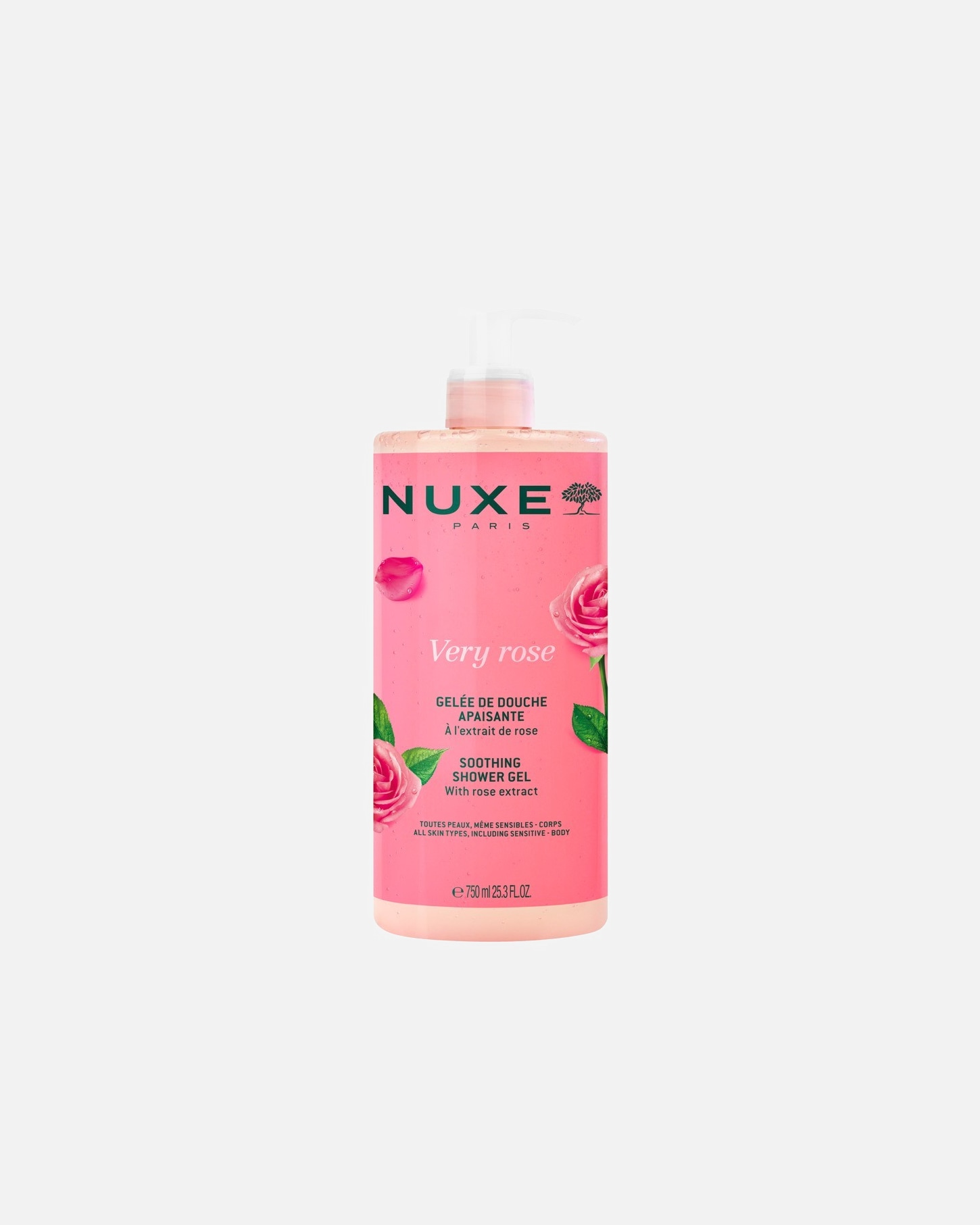 Sprchový gel po Pro ženyNUXEVery RoseZklidňující sprchový gel750 ml