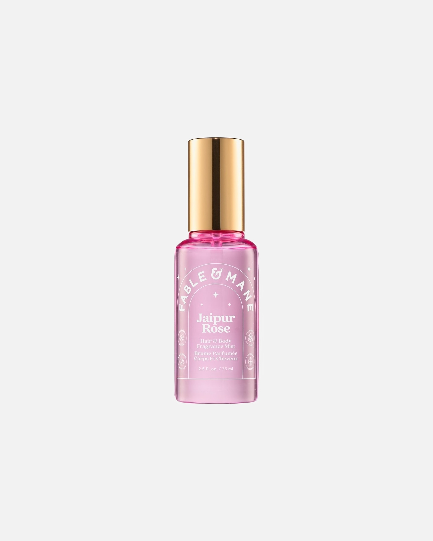 Parfém na vlasy po UnisexFable & Mane#INNERBEAUTYJaipur Rose Hair & Body Fragrance75 ml