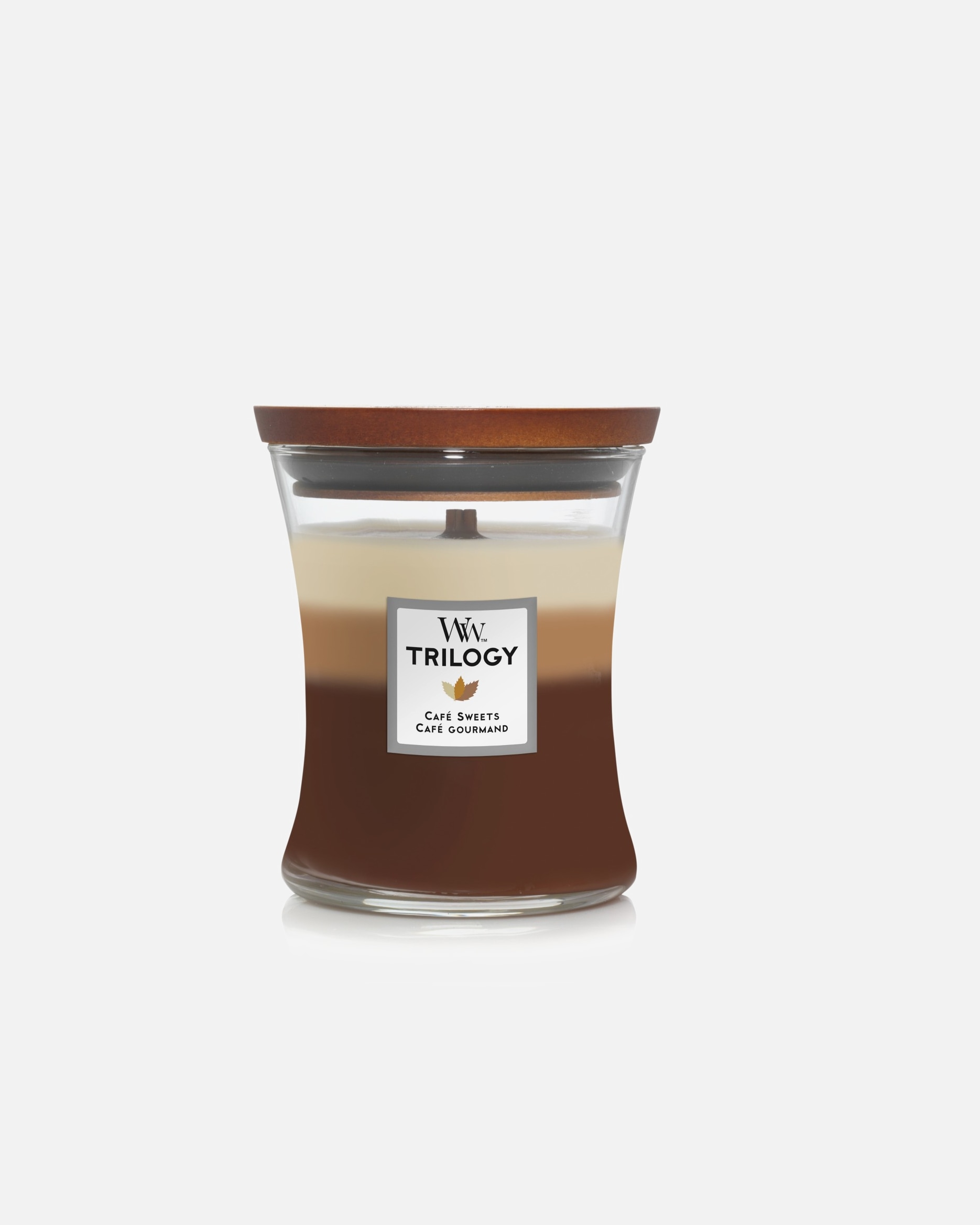 Svíčka po UnisexWoodWickTrilogySvíčkaloď/Café Sweets275 g