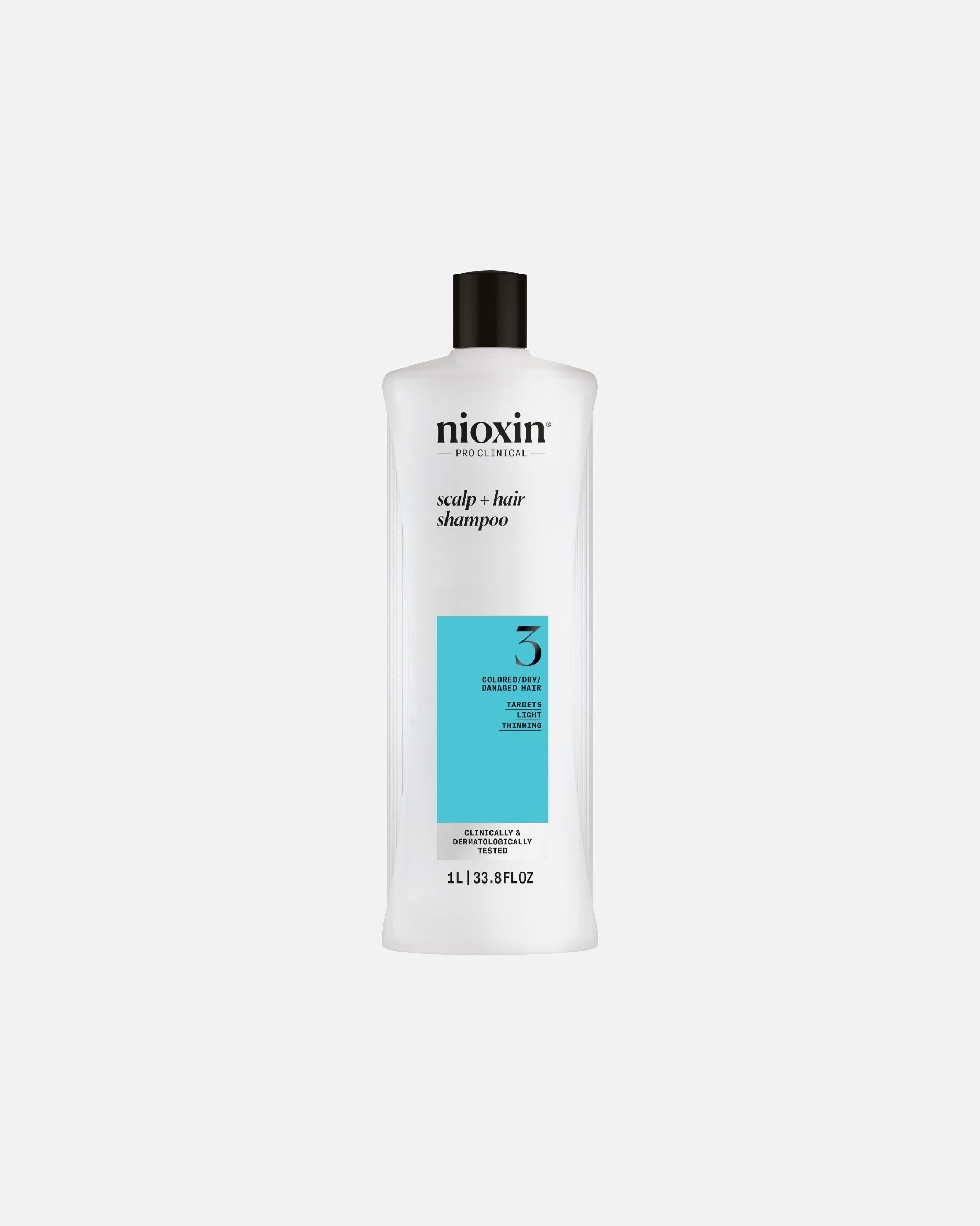 Šampon na vlasy po UnisexNioxinSystem 3Scalp + Hair - péče o vlasy pro přírodní, viditelně řídnoucí vlasy1000 ml