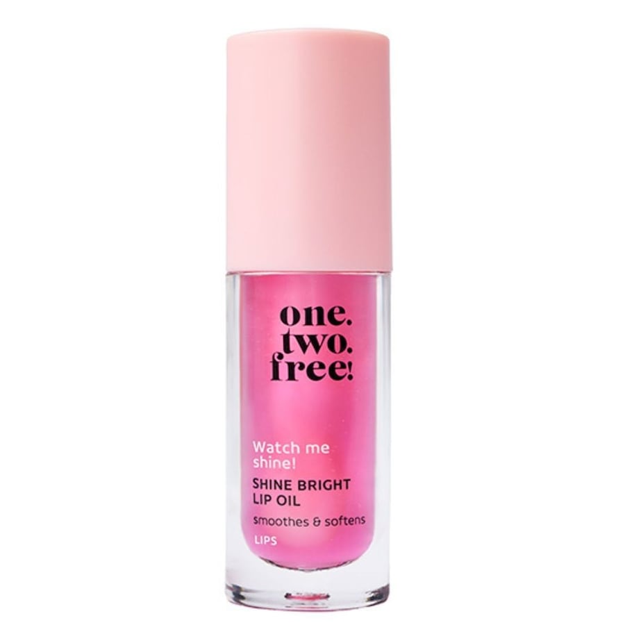one.two.free! - Krok 3: Péče Shine Bright Oleje na rty 5 ml Stříbrná unisex