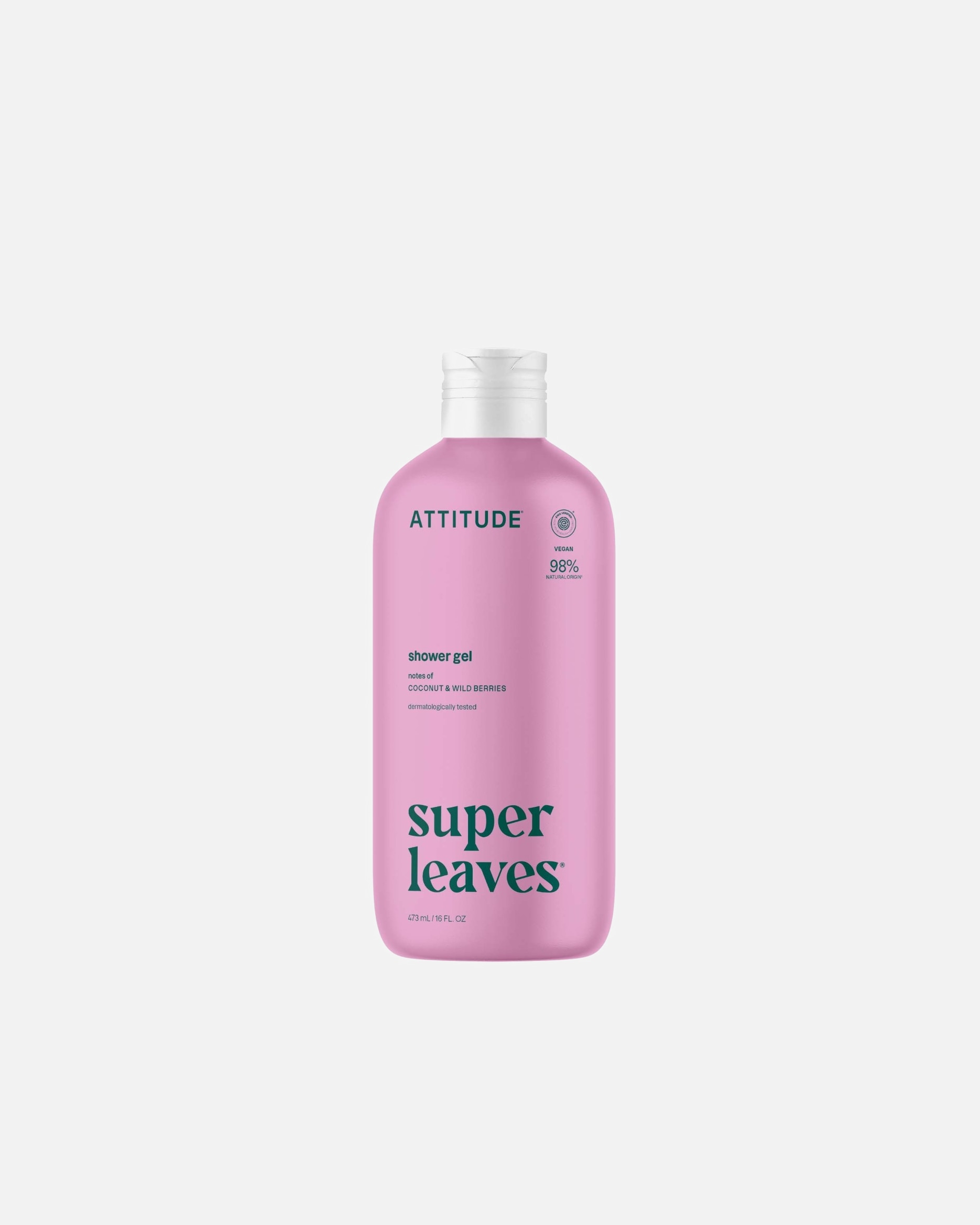 Sprchový gel po Pro ženyAttitudeSuper Leaves ScienceSprchový gel - kokos a lesní plody473 ml