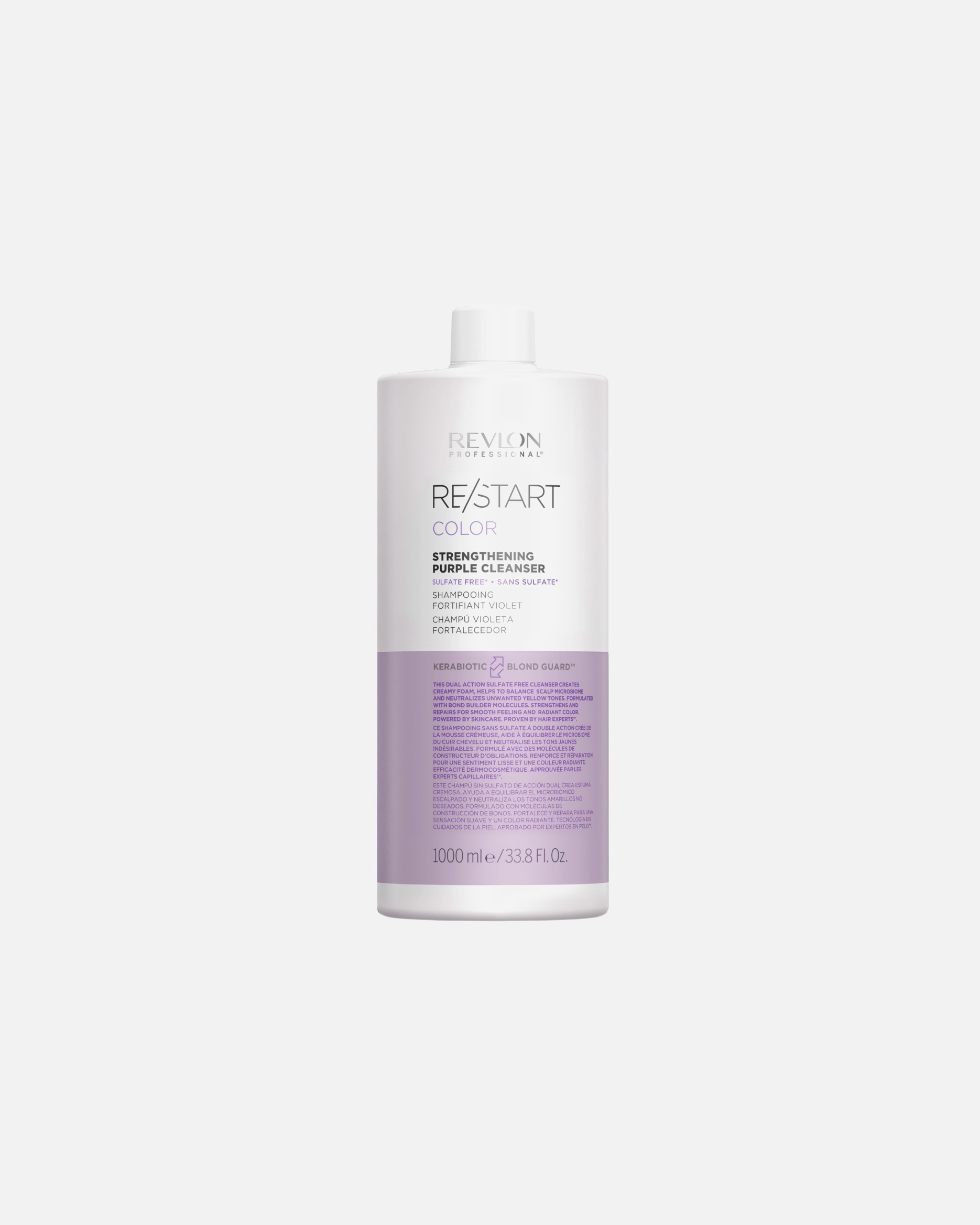 Šampon na vlasy po Pro ženyRevlon ProfessionalRestartCOLOR Purple Cleanser1000 ml