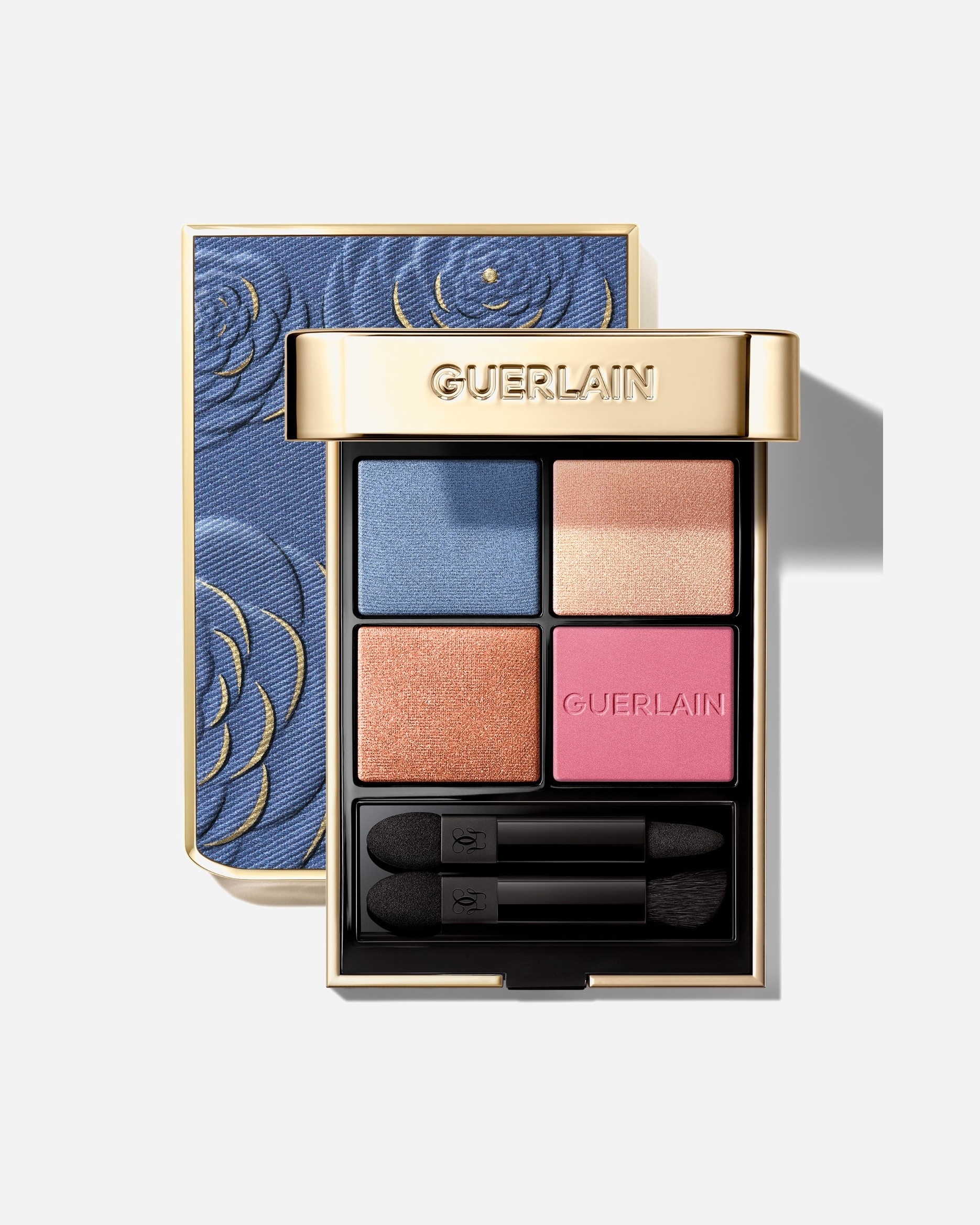 Oční stíny po UnisexGuerlainTerracottaDenim BlossomPaletka očních stínů - Limitovaná edice396 - BLOSSOM