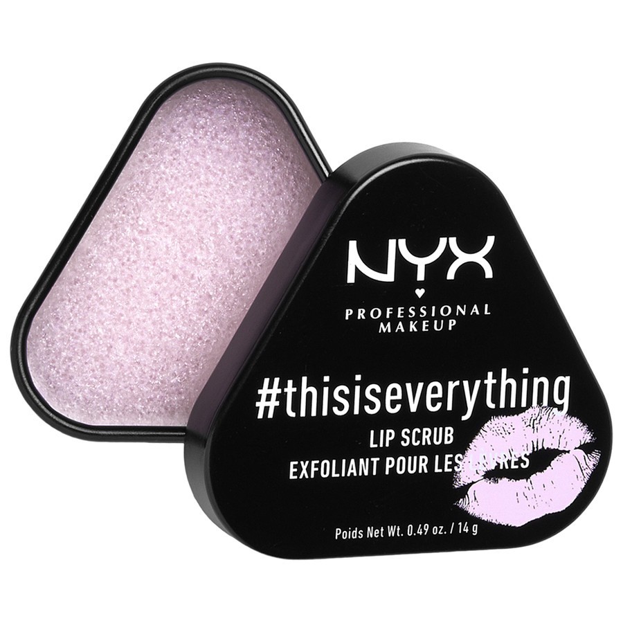 NYX Professional Makeup - #thisiseverything Peelingy na rty 14 g Stříbrná unisex