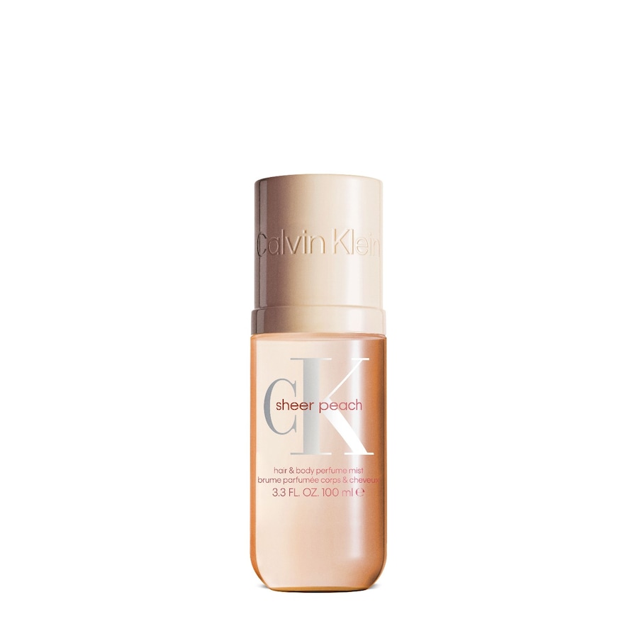 CALVIN KLEIN - Mist Collection Sheer Peach Hair & Body Perfume Mist Tělové spreje 100 ml unisex
