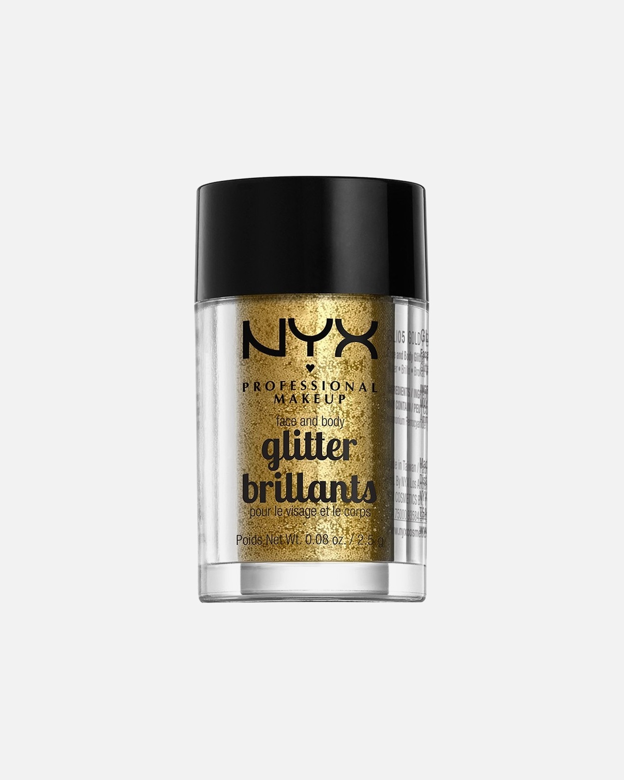Oční stíny po UnisexNYX Professional MakeupPride MakeupGlitter QuitterGold